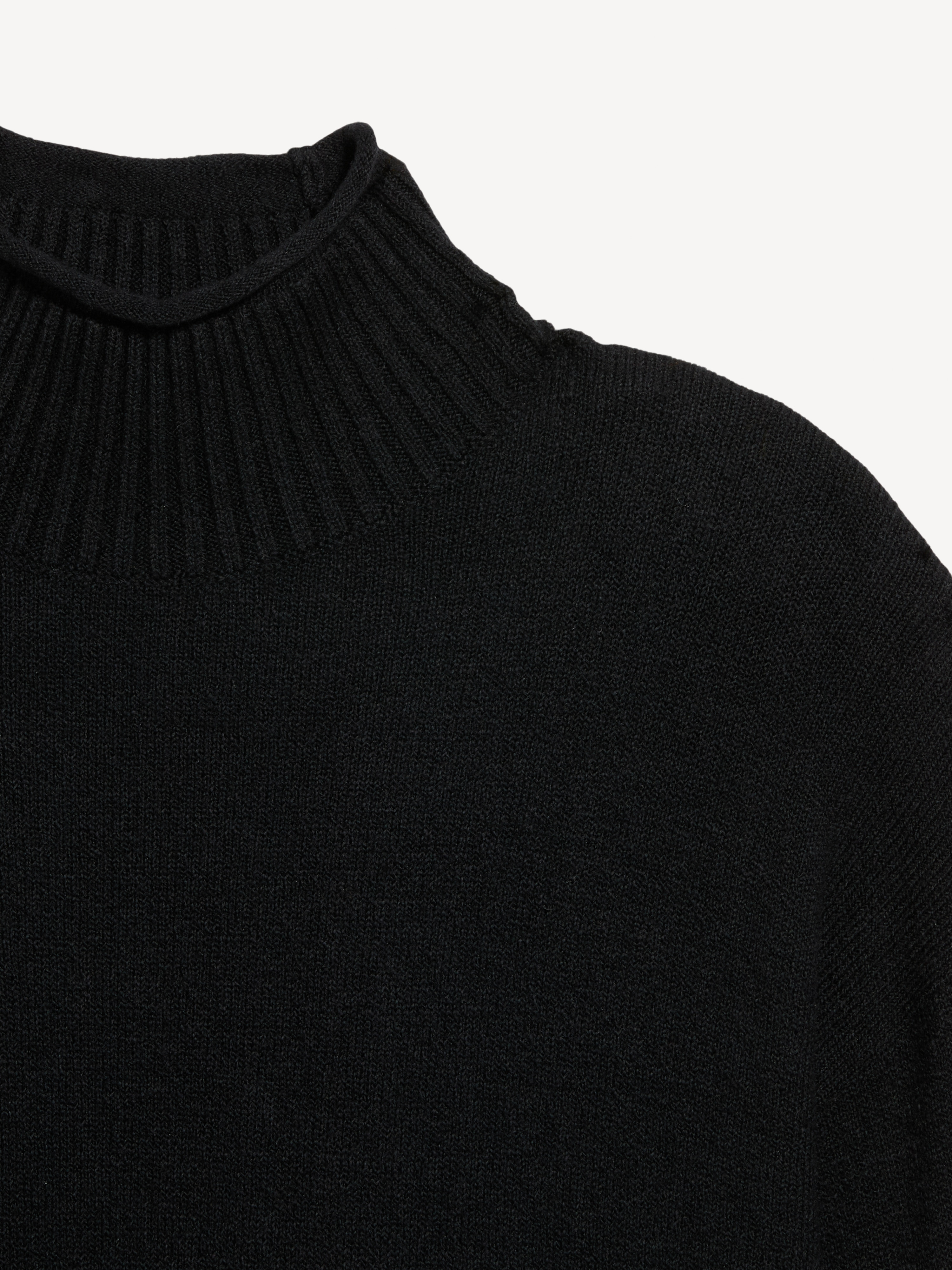 SoSoft Turtleneck Tunic Sweater - Black Jack - 5