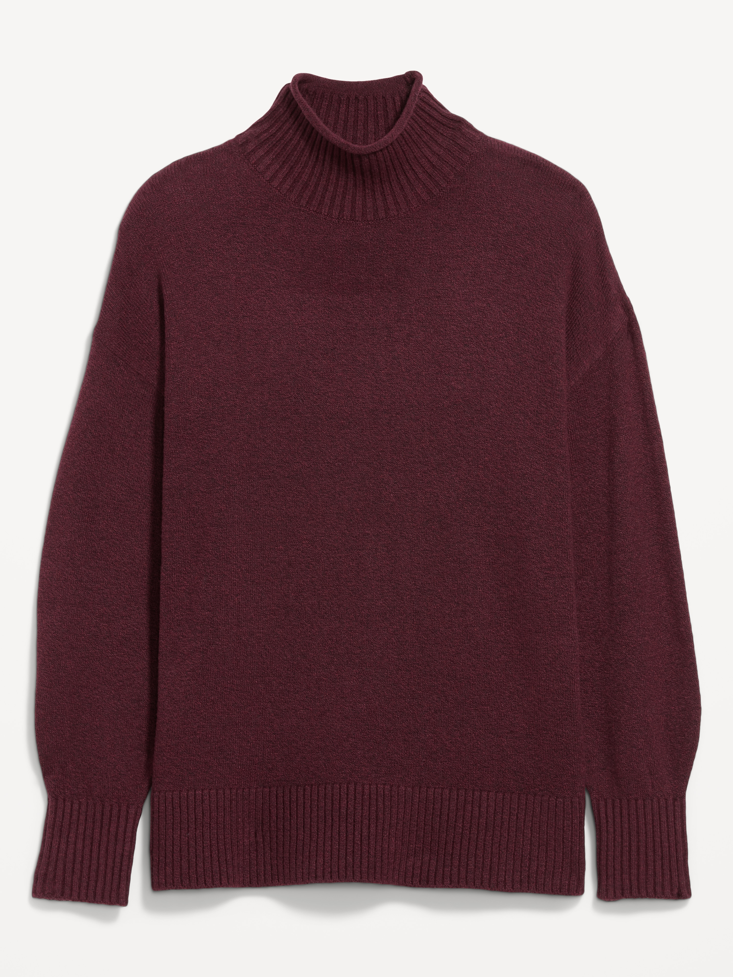 SoSoft Turtleneck Tunic Sweater - Clove - 3