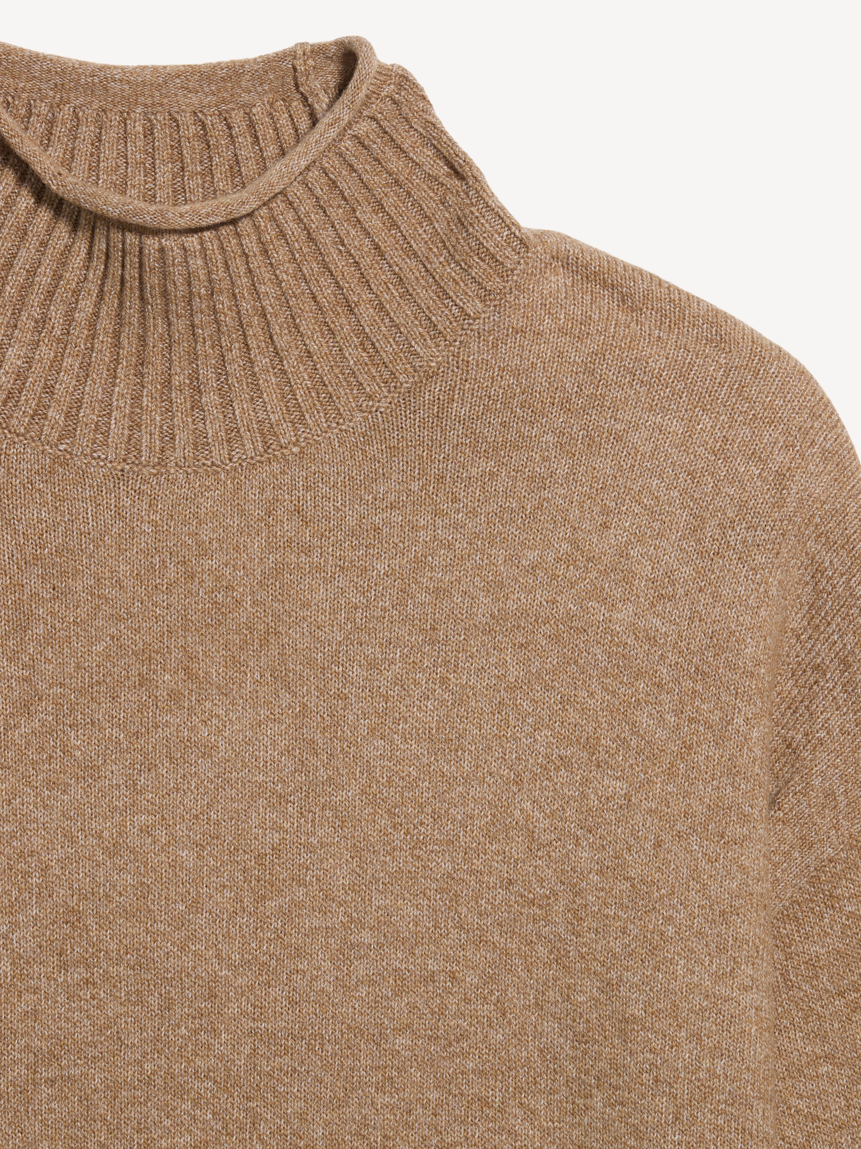 SoSoft Turtleneck Tunic Sweater - SYCAMORE BARK - 5