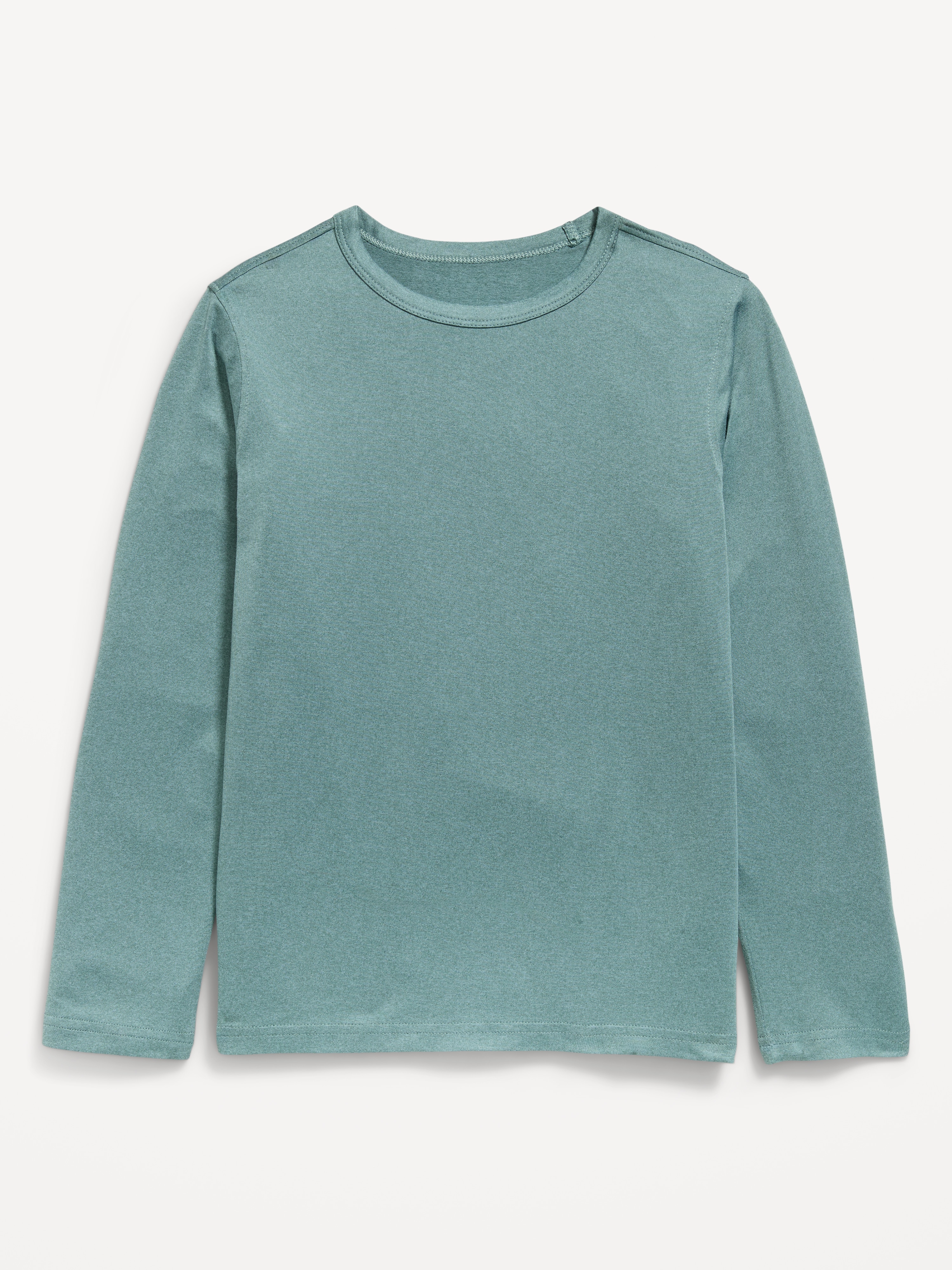 CloudMotion Long-Sleeve Performance T-Shirt for Boys - Foggy Dew - 1
