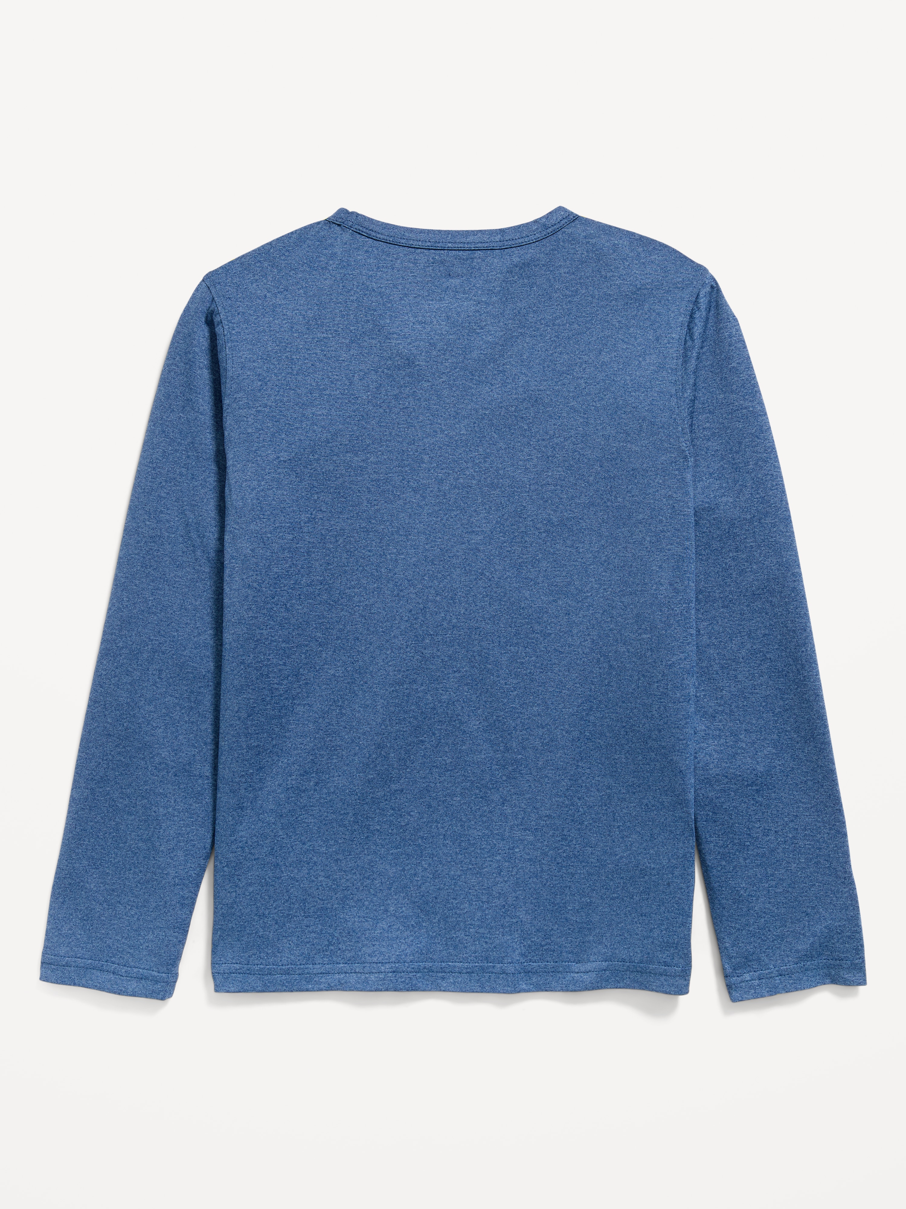CloudMotion Long-Sleeve Performance T-Shirt for Boys - Pacific Blue - 3