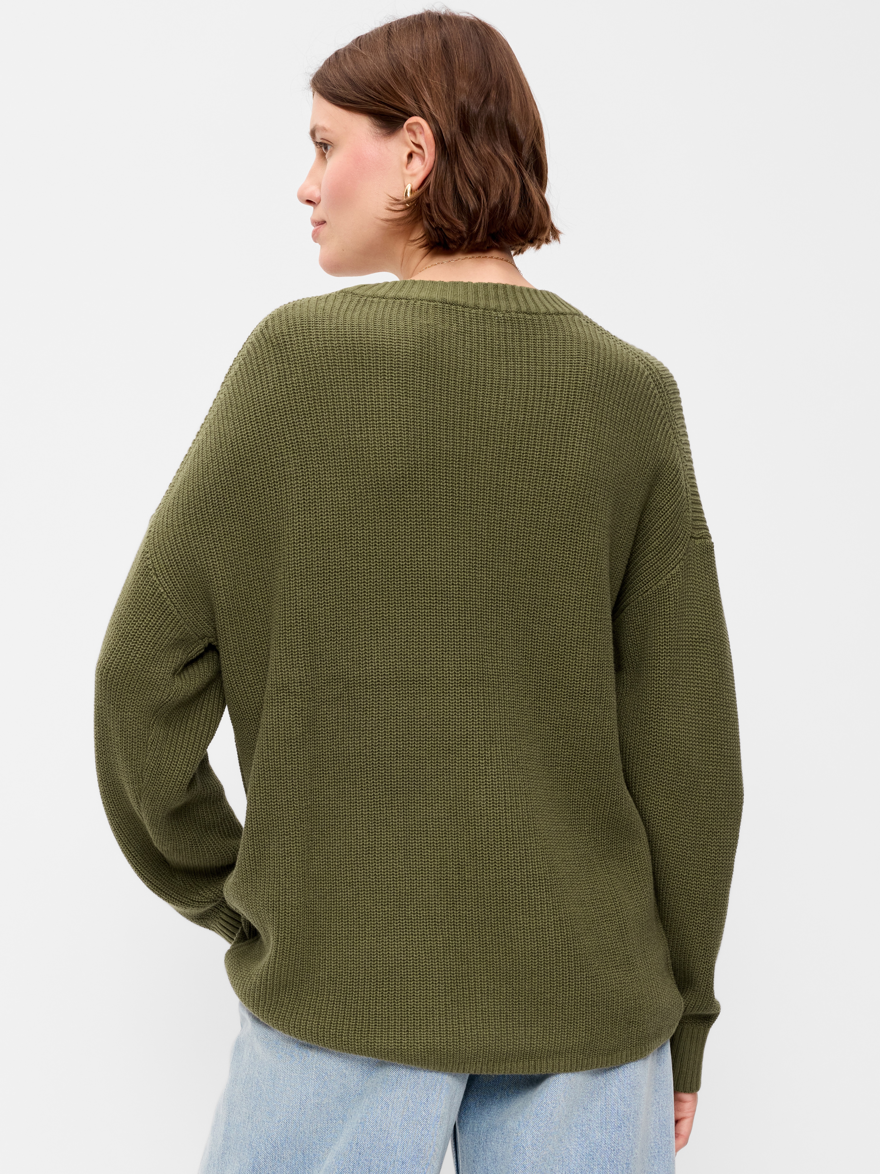 Seaside Cotton Shaker Oversized Tunic Sweater - Hearthwood - 2