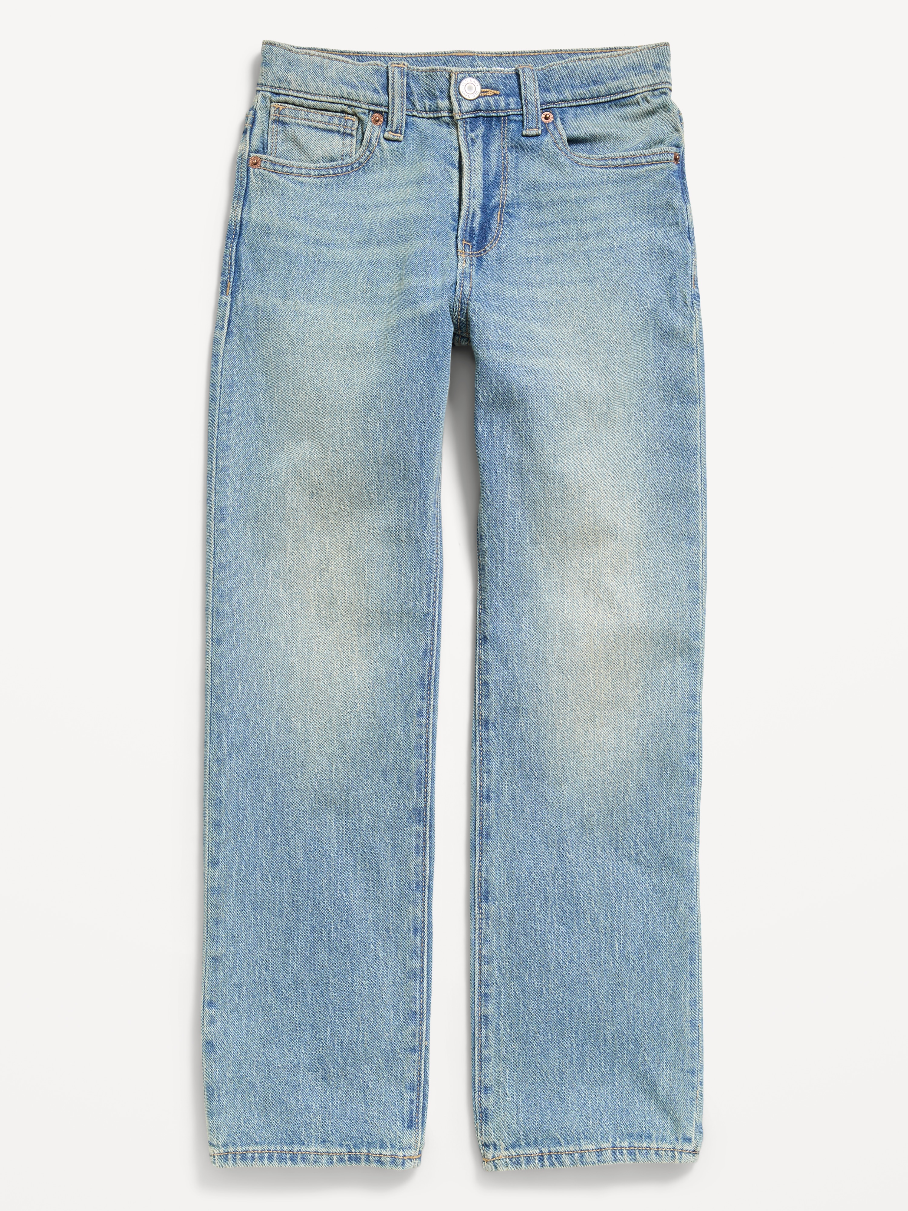 90's Straight-Leg Jeans for Boys - Light Wash - 4
