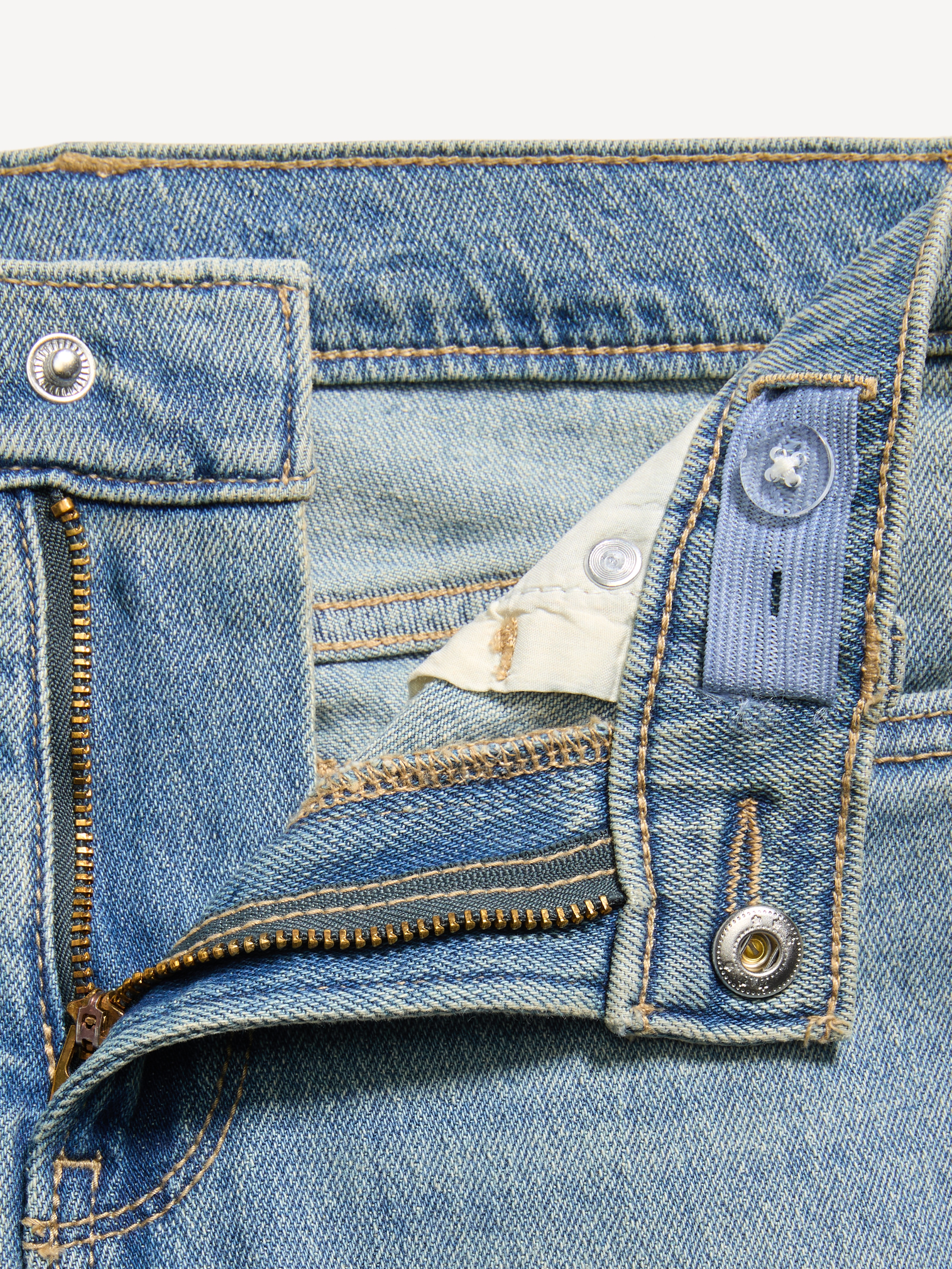 90's Straight-Leg Jeans for Boys - Light Wash - 5