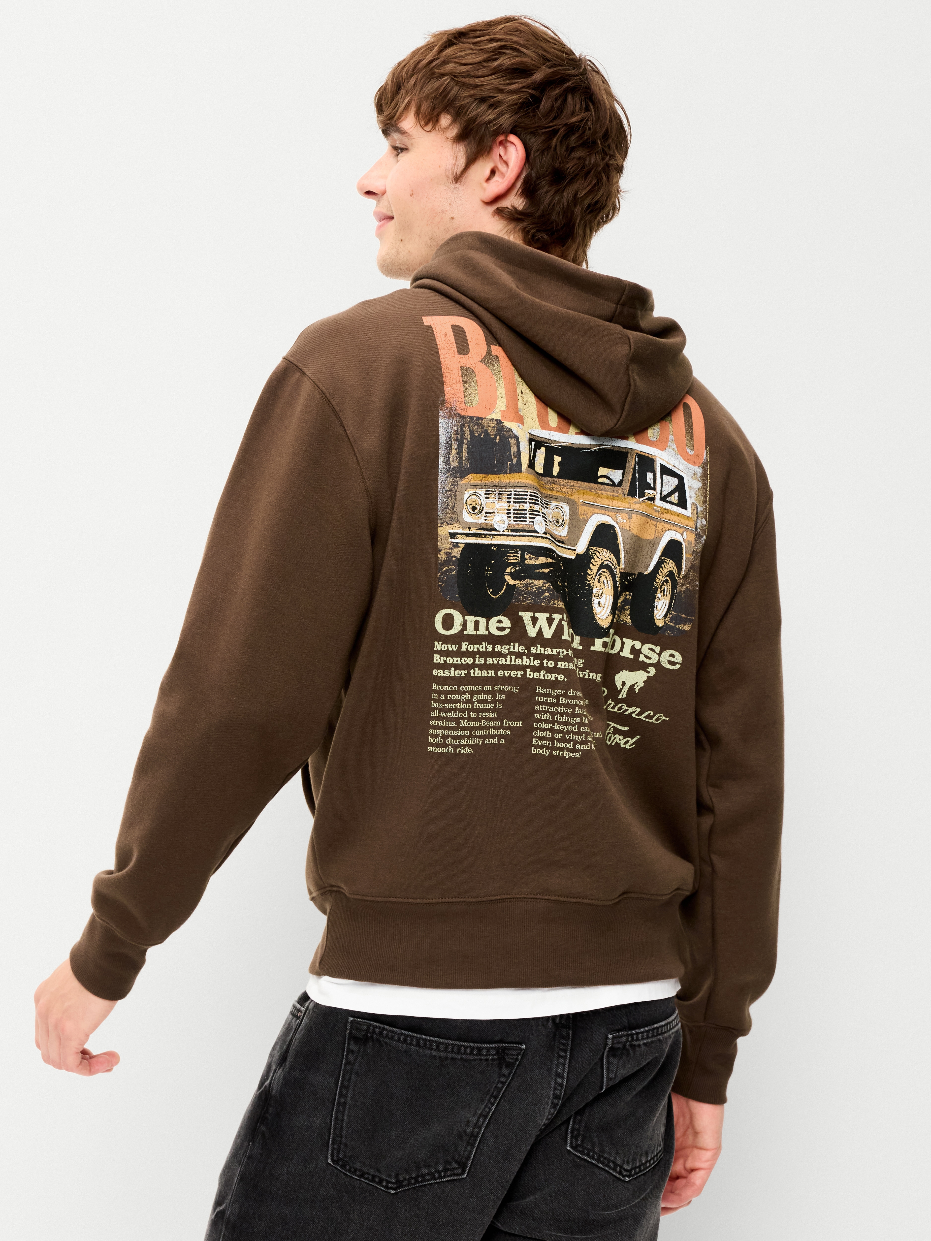 Shelby® G.T. Pullover Hoodie - Dark Walnut - 2
