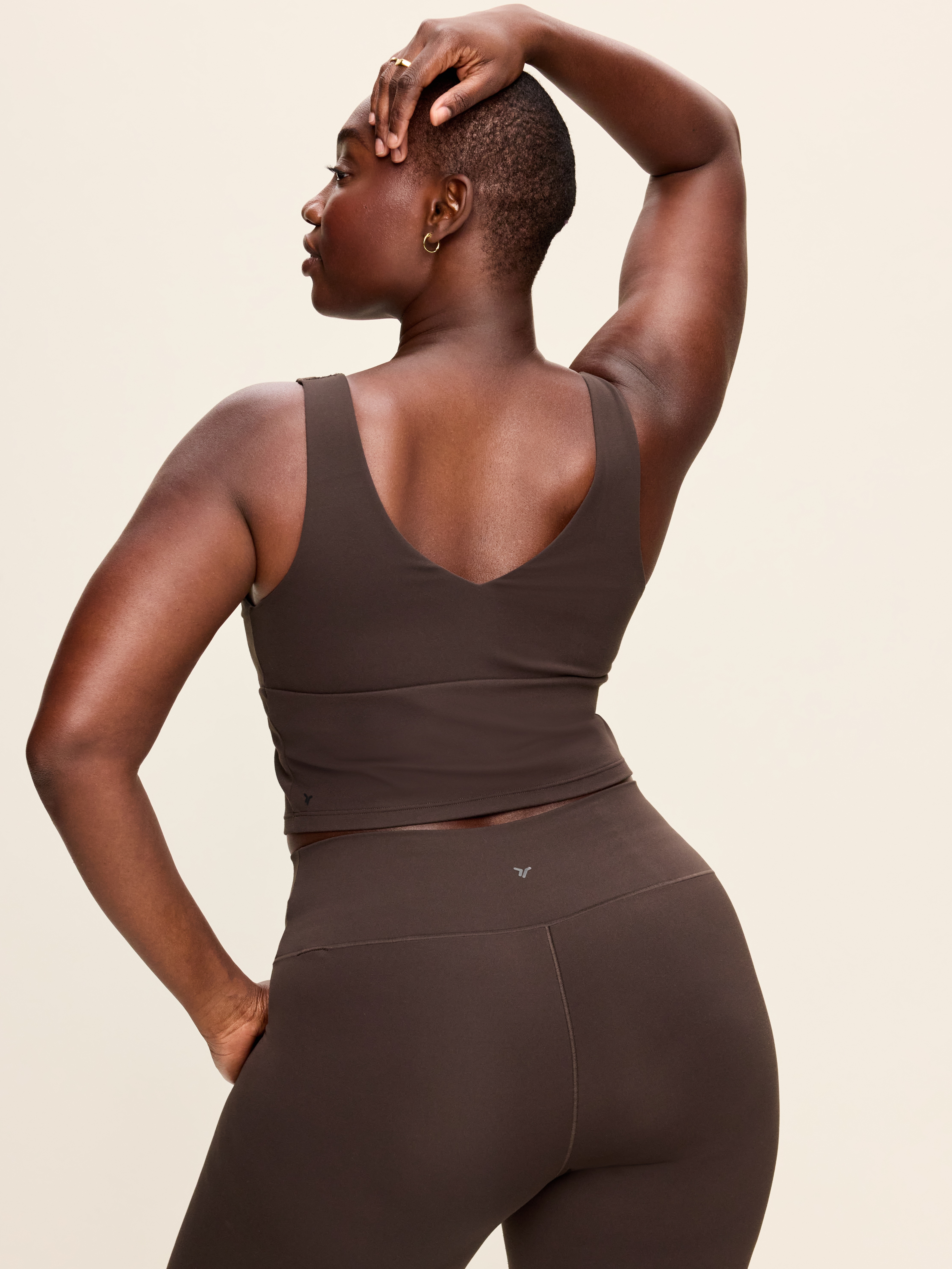 StudioSmooth Longline Top - Black Coffee - 6