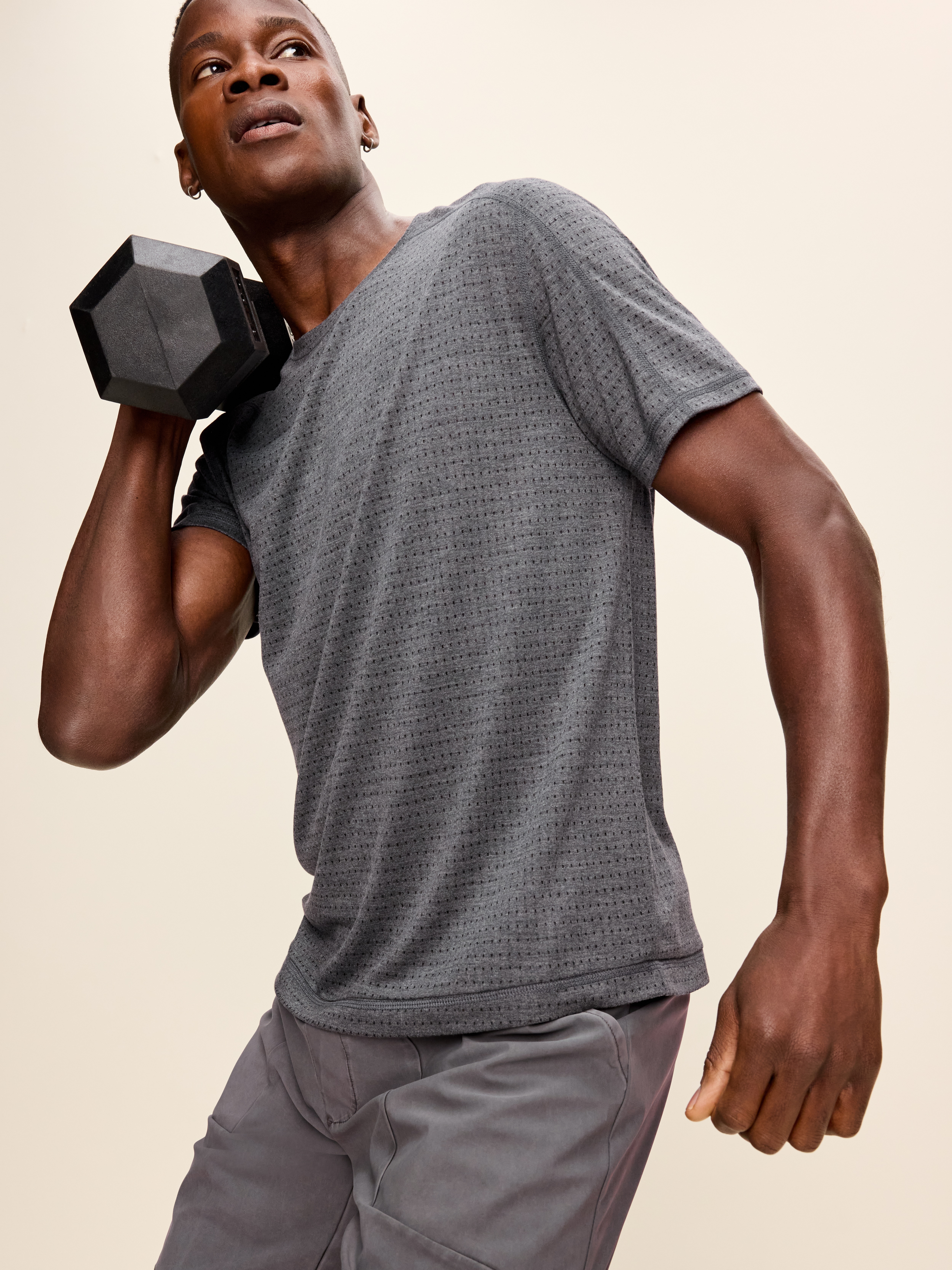 Relaxed Mesh T-Shirt - Panther - 3