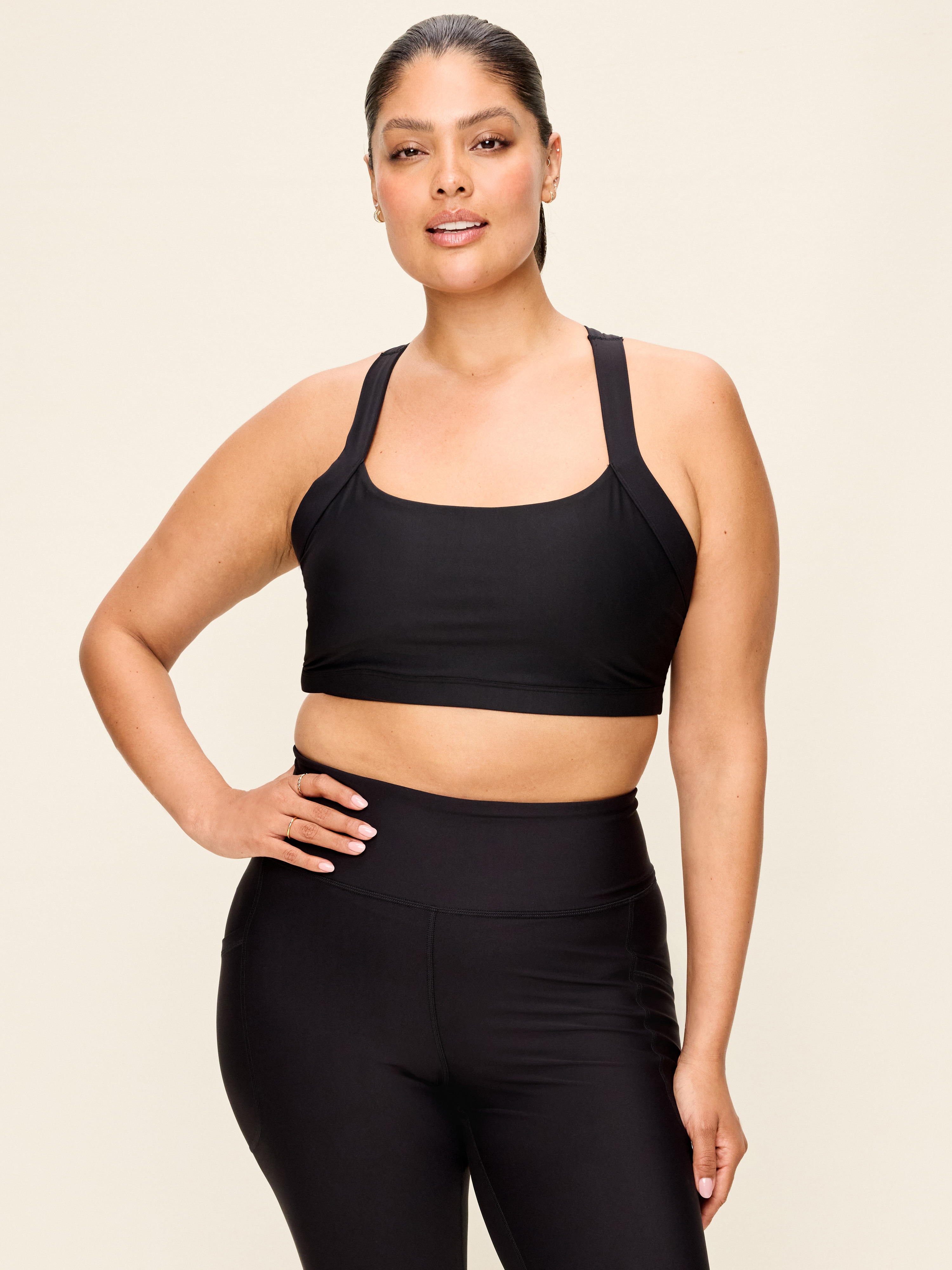 Medium Support PowerSoft Sports Bra - Black - 5