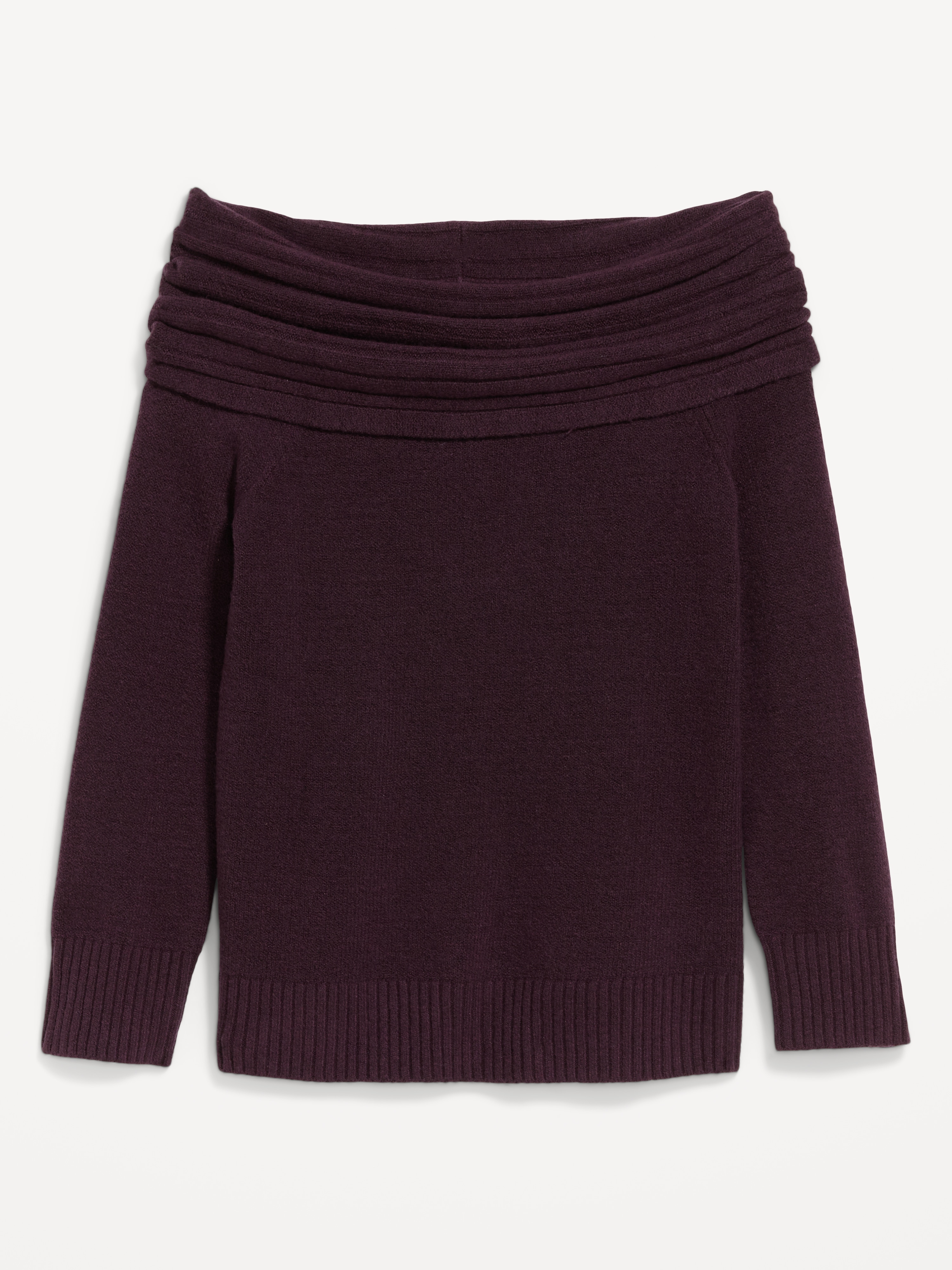 SoSoft Off-The-Shoulder Sweater - Veil my Night - 4