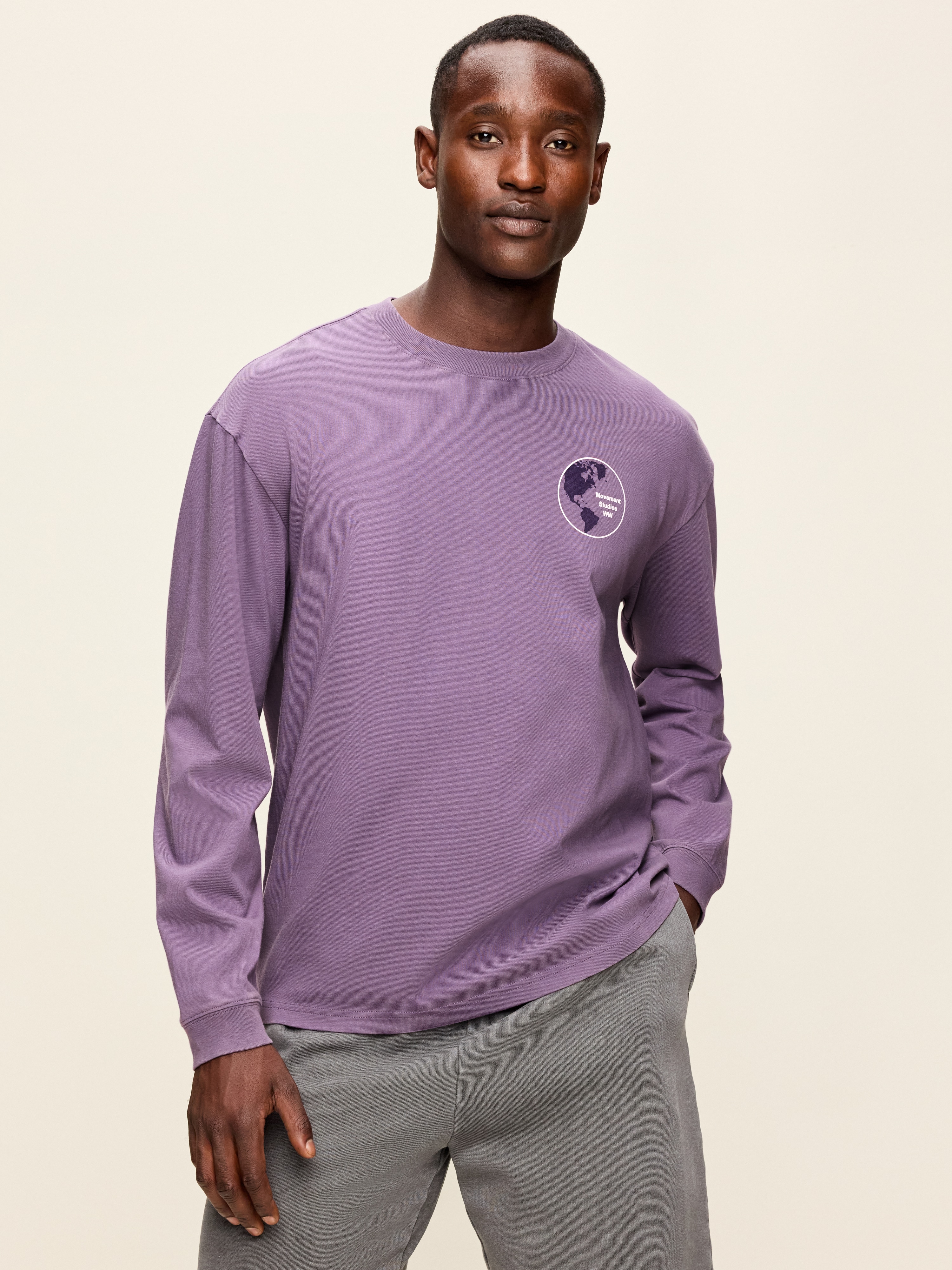 Lived-In Pro Long-Sleeve Graphic T-Shirt - Story Dust - 1