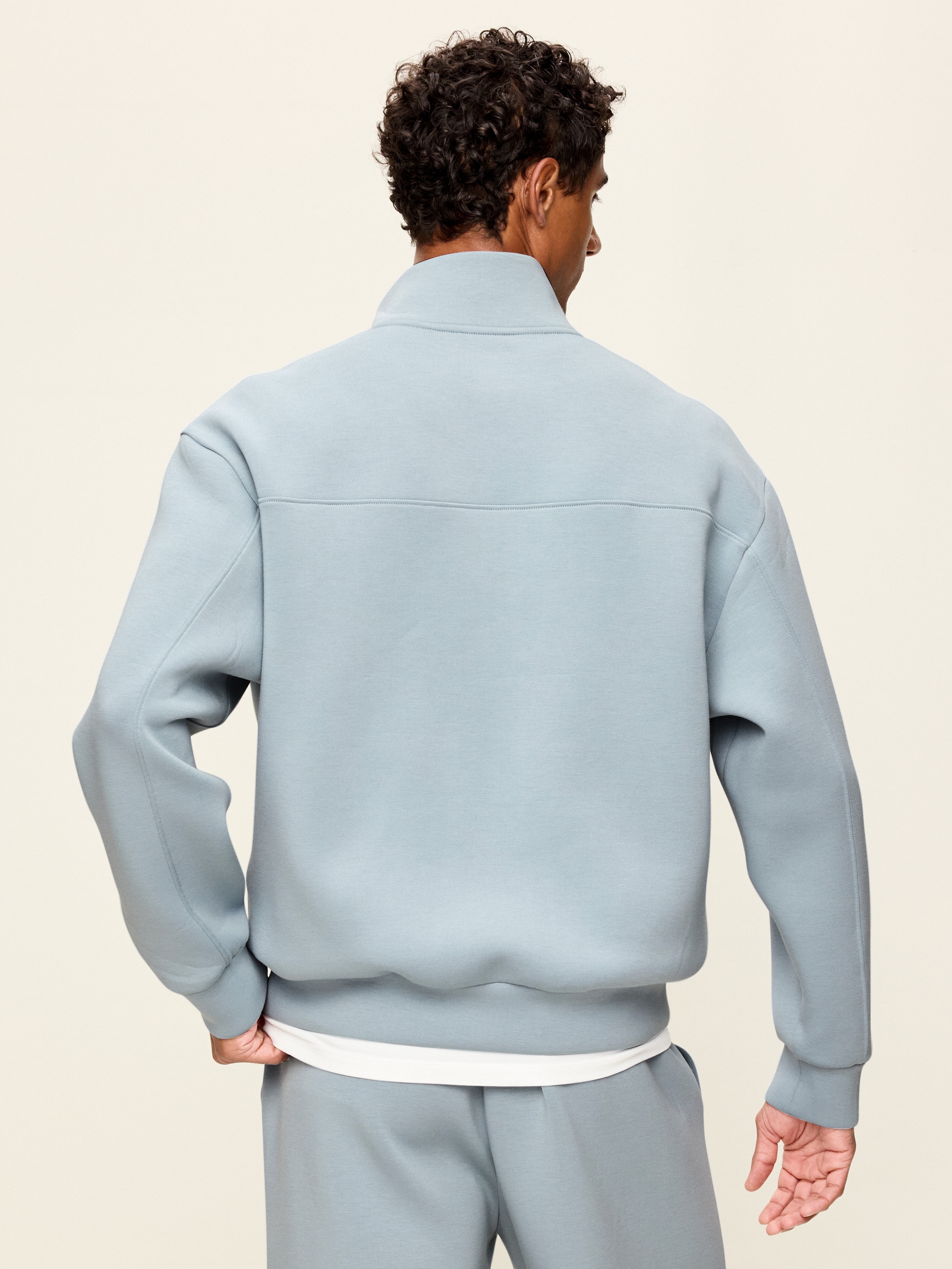 Bounce Fleece Oversized Half-Zip Pullover Sweatshirt - Crossroads - 2