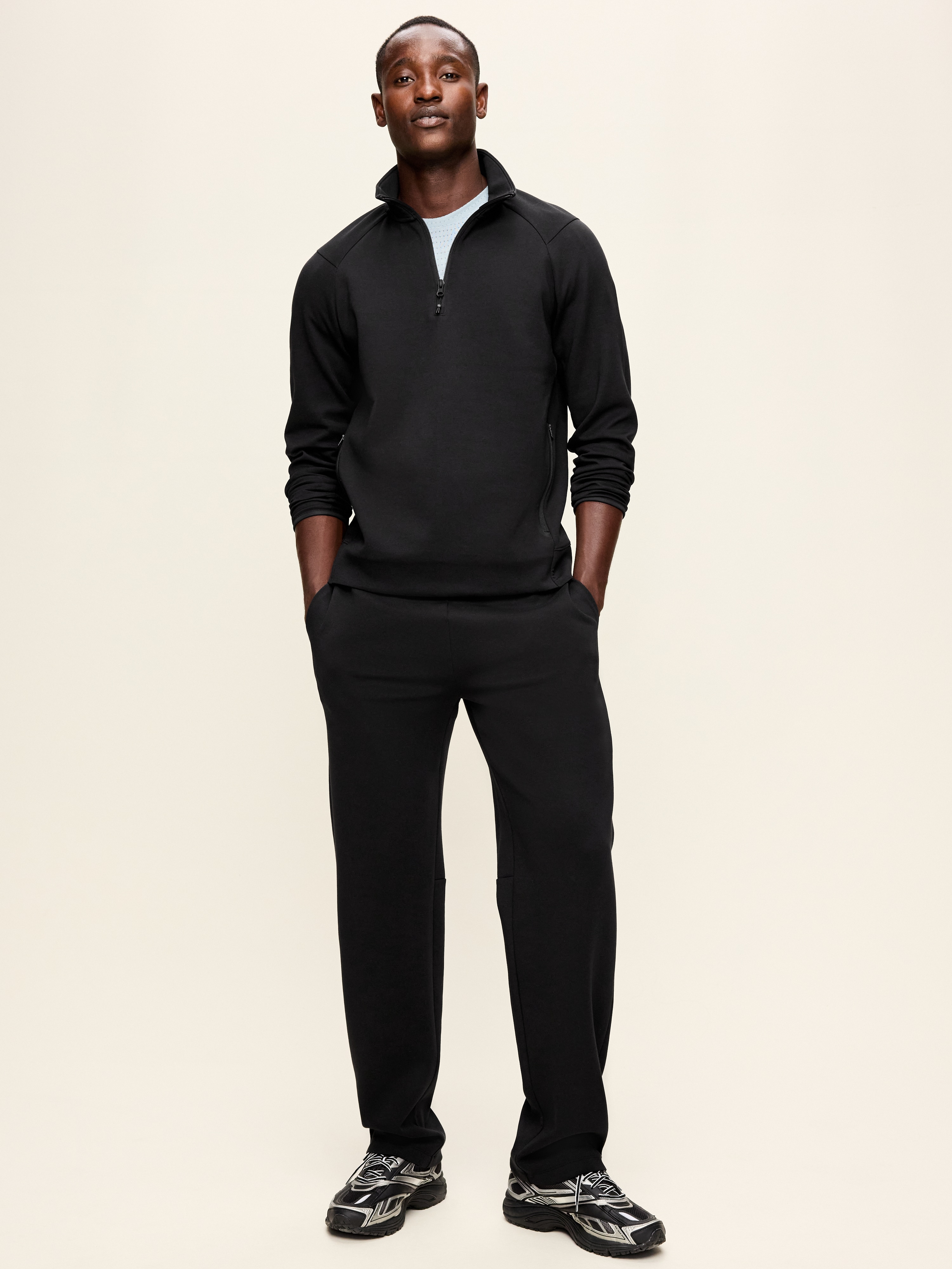 Dynamic Fleece Straight-Leg Pants - Black Jack - 2