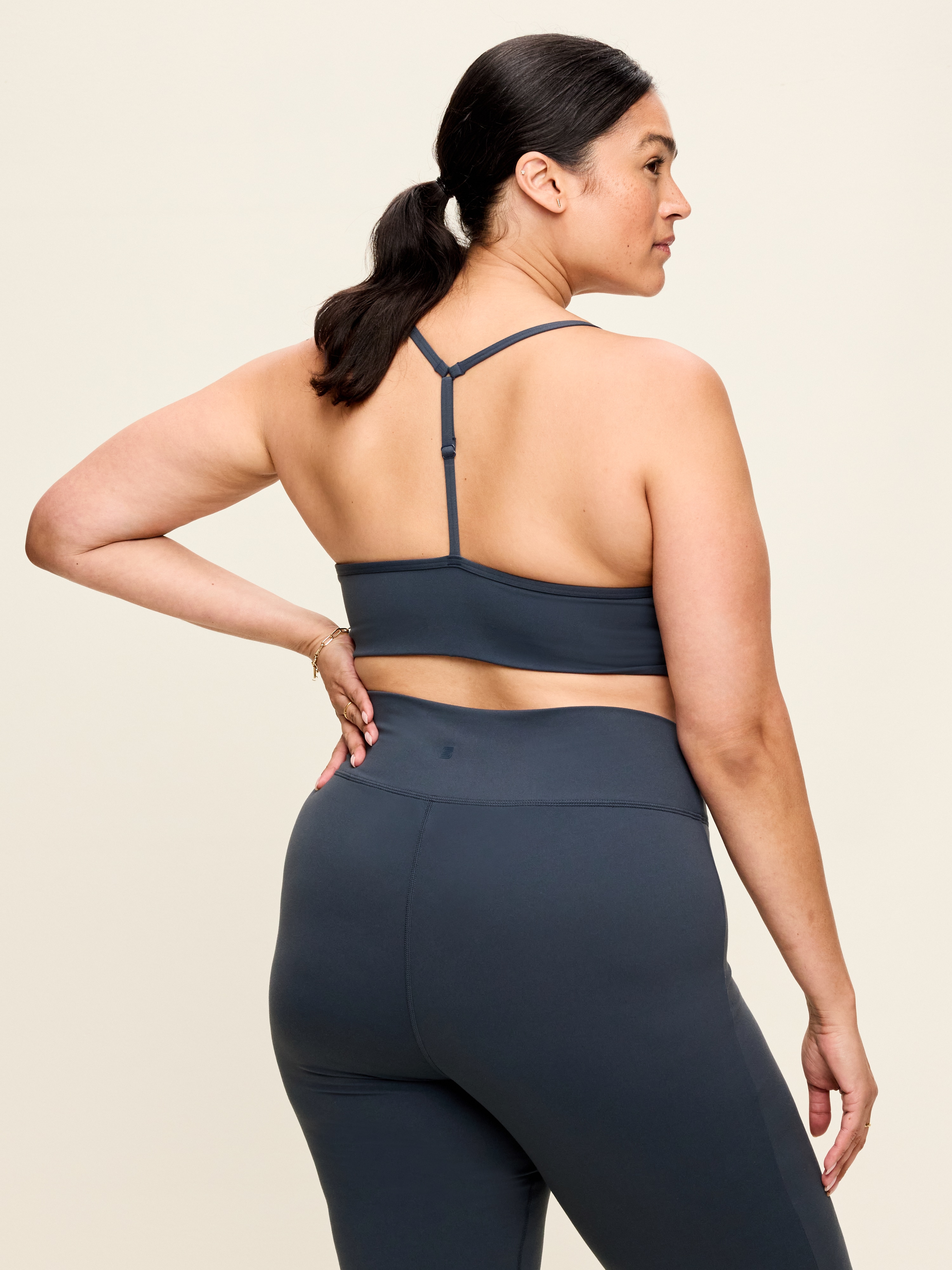 Light Support StudioSmooth Y-Back Sports Bra - Dusk Navy - 6