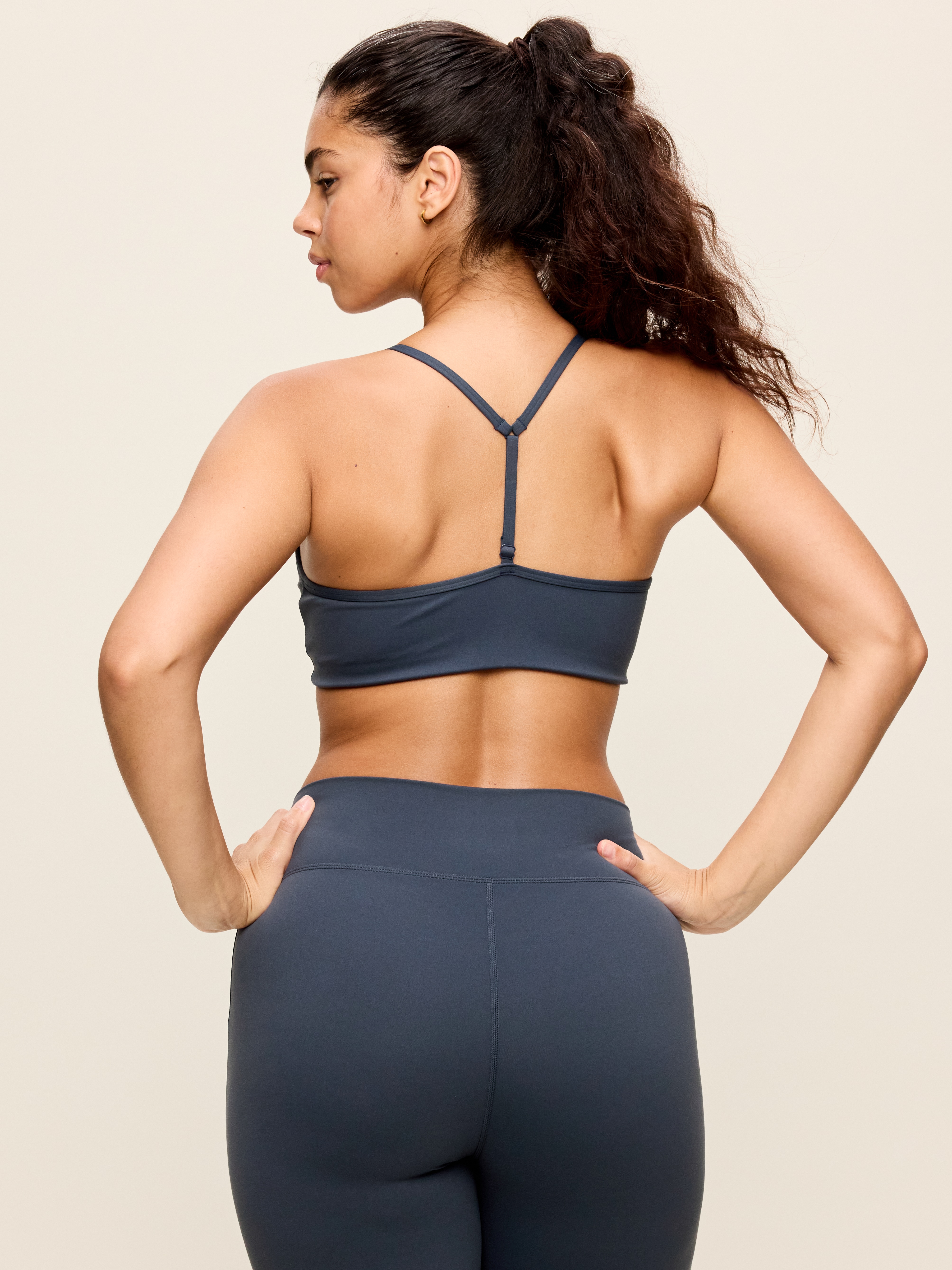 Light Support StudioSmooth Y-Back Sports Bra - Dusk Navy - 4