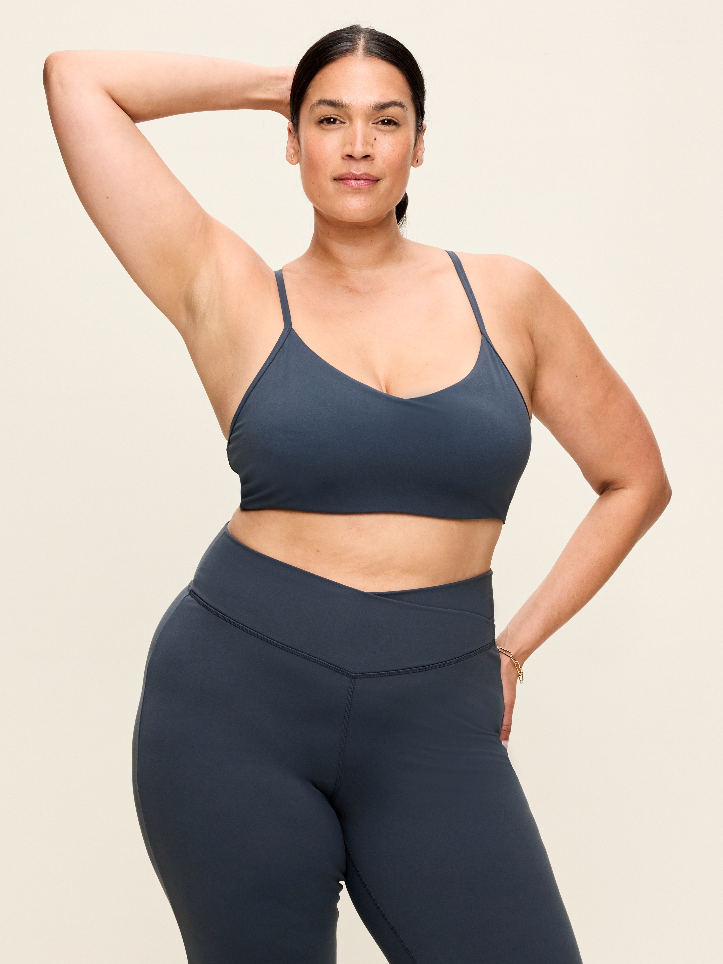 Light Support StudioSmooth Y-Back Sports Bra - Dusk Navy - 5