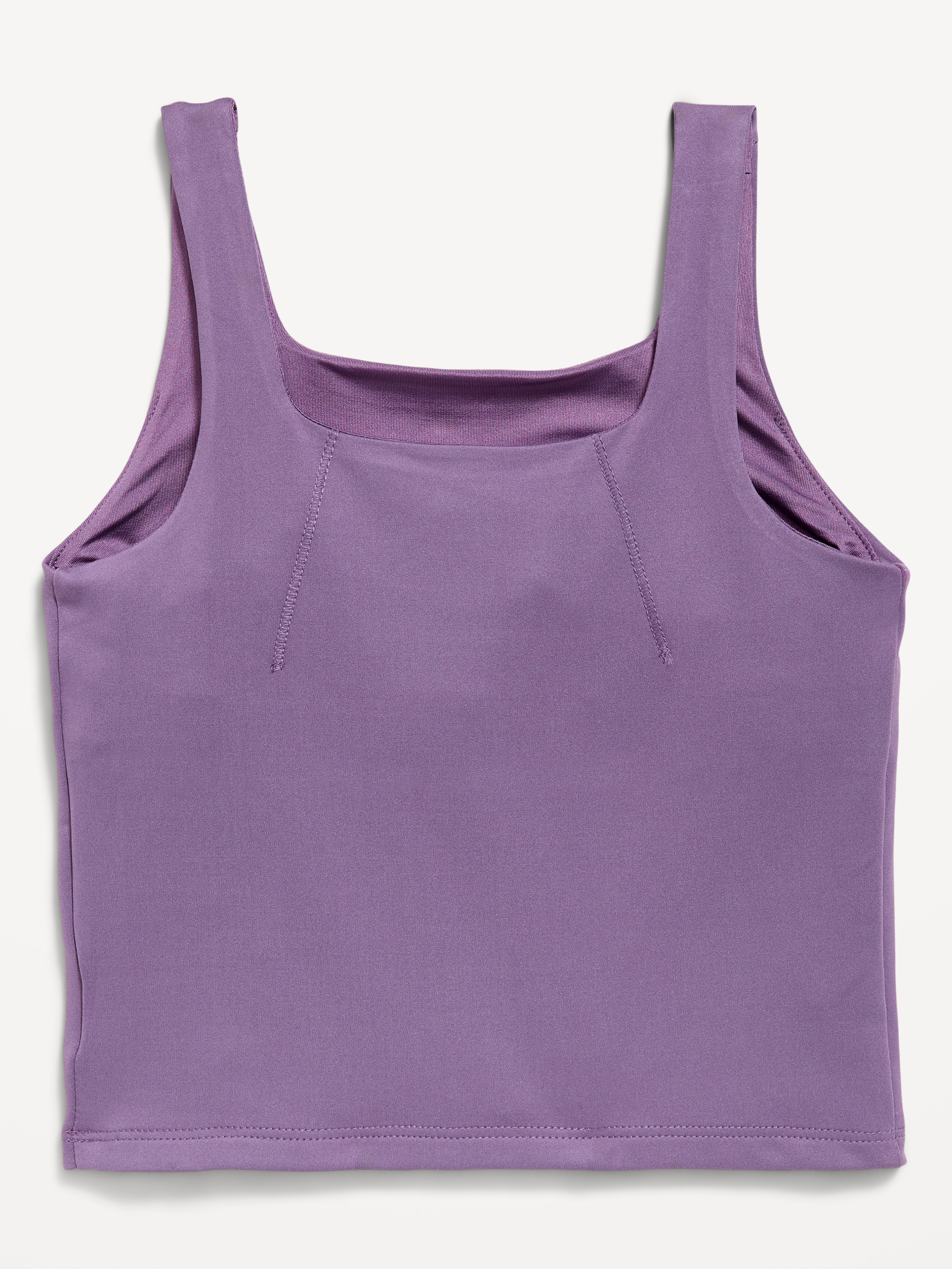 StudioSmooth Longline Sports Bra for Girls - Story Dust - 4