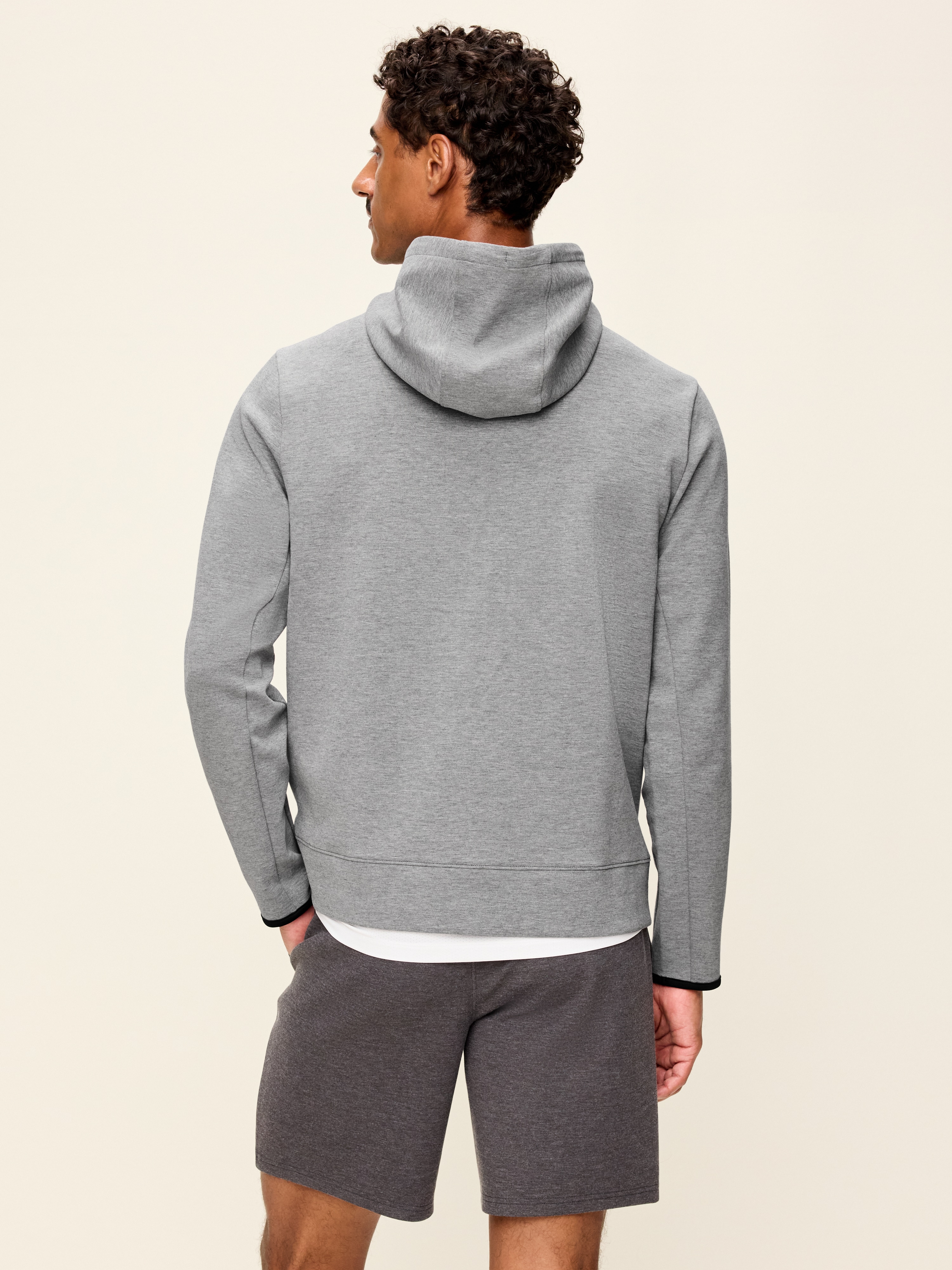 Dynamic Fleece 4.0 Zip Hoodie - Medium Gray Heather - 2
