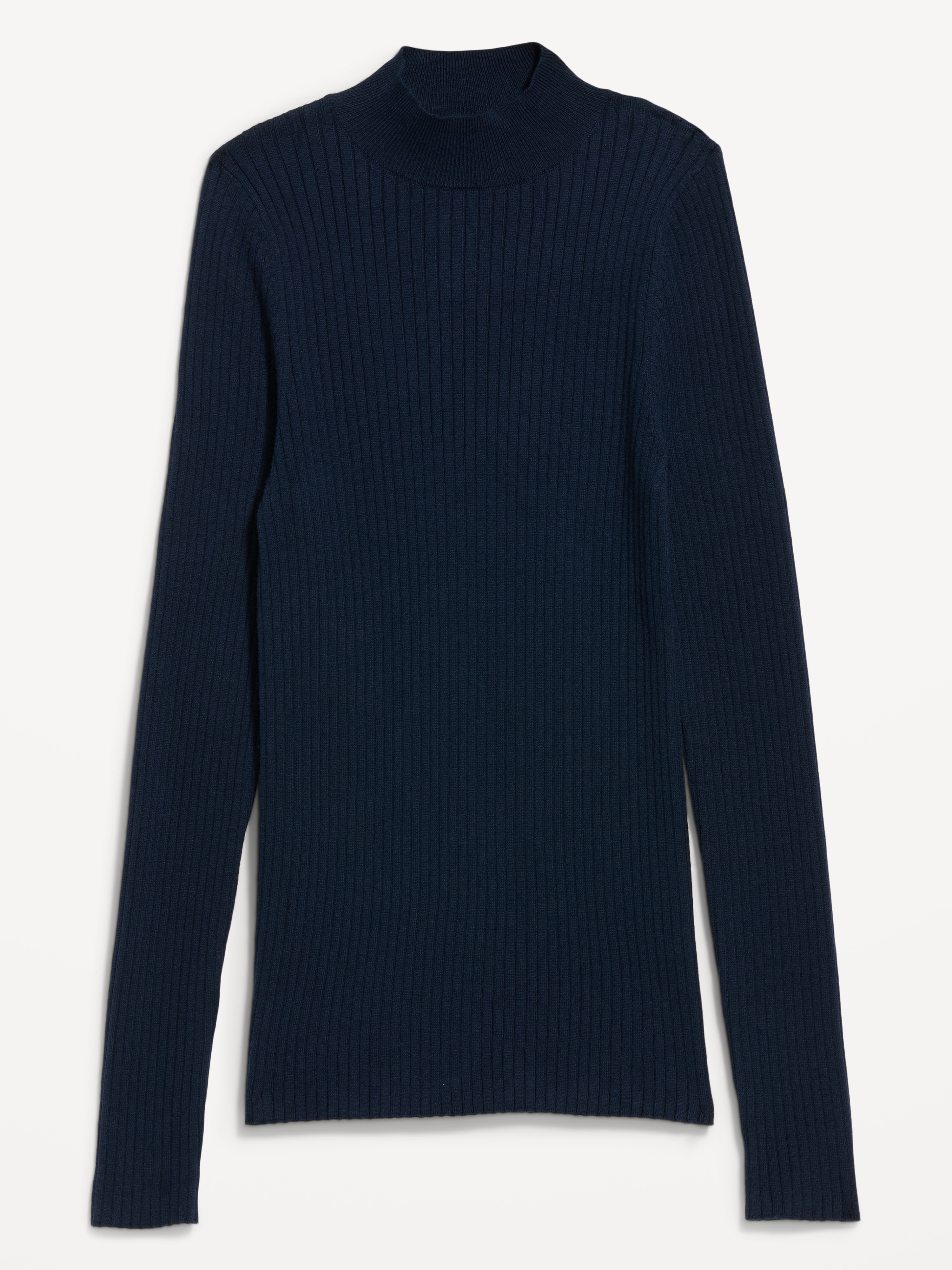 SoSoft Lite Ribbed Mock-Neck Sweater - Arctic Depth - 4