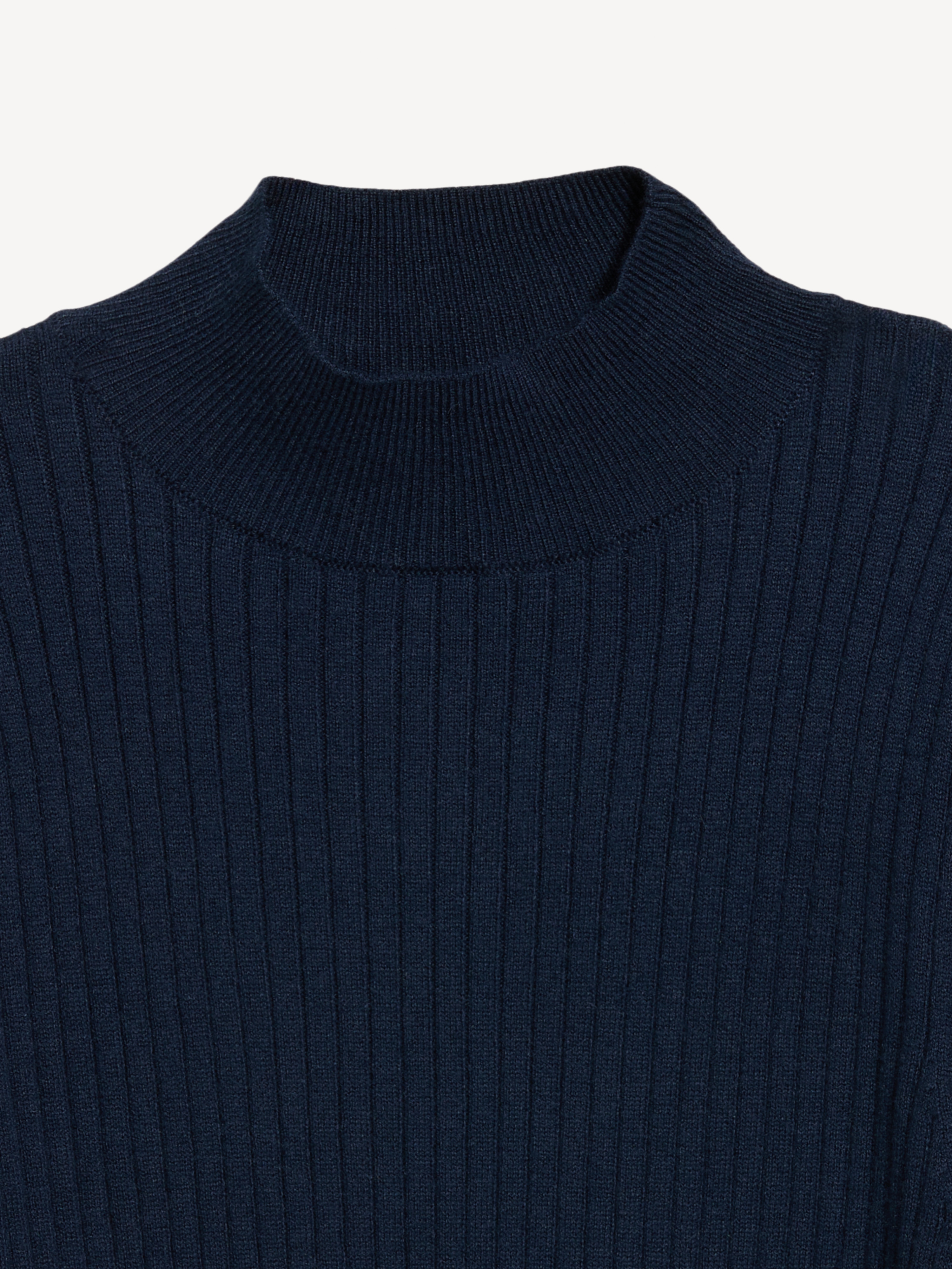 SoSoft Lite Ribbed Mock-Neck Sweater - Arctic Depth - 5