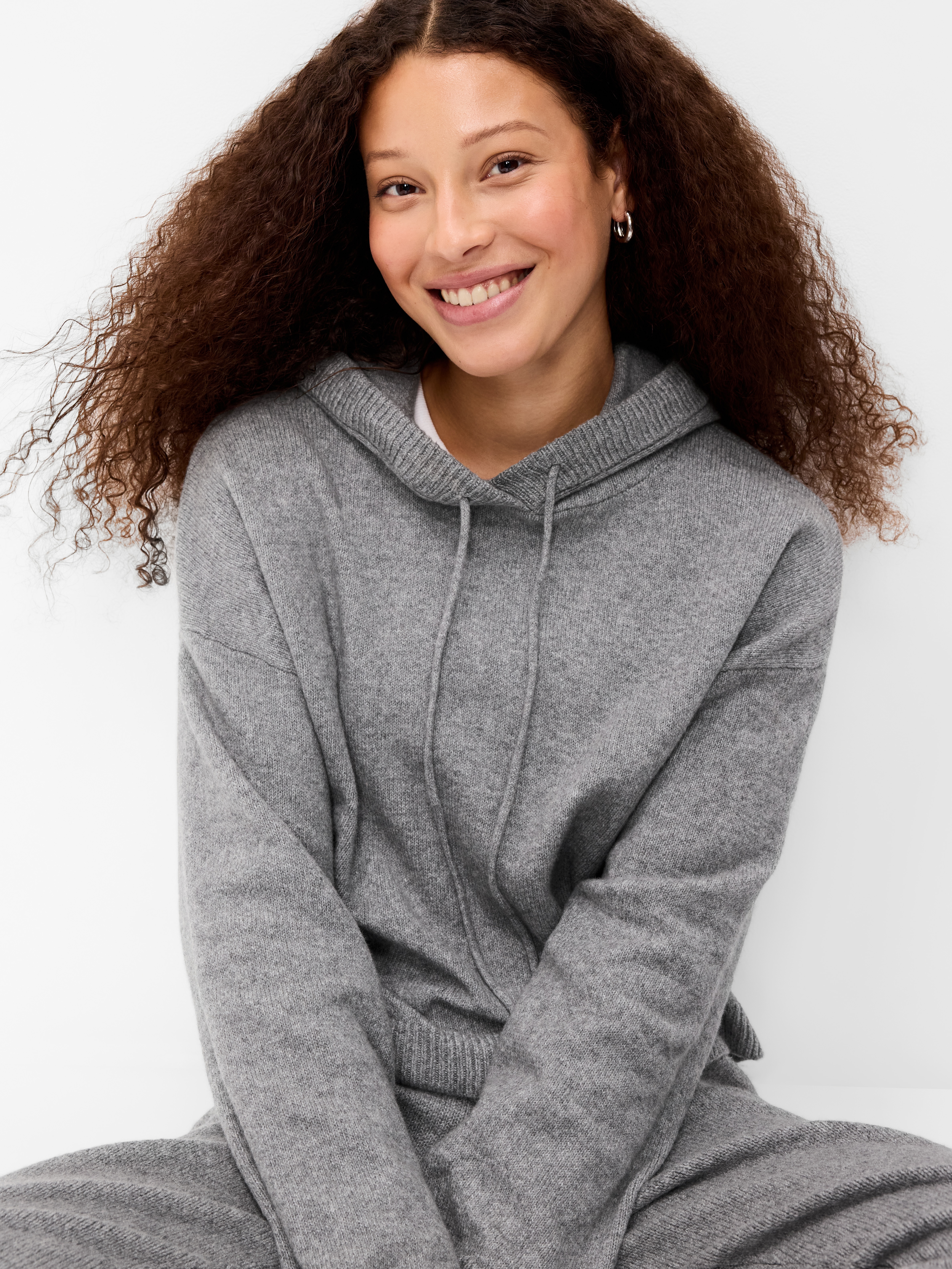 SoSoft Relaxed Pullover Hoodie Sweatshirt - Heather Gray - 3