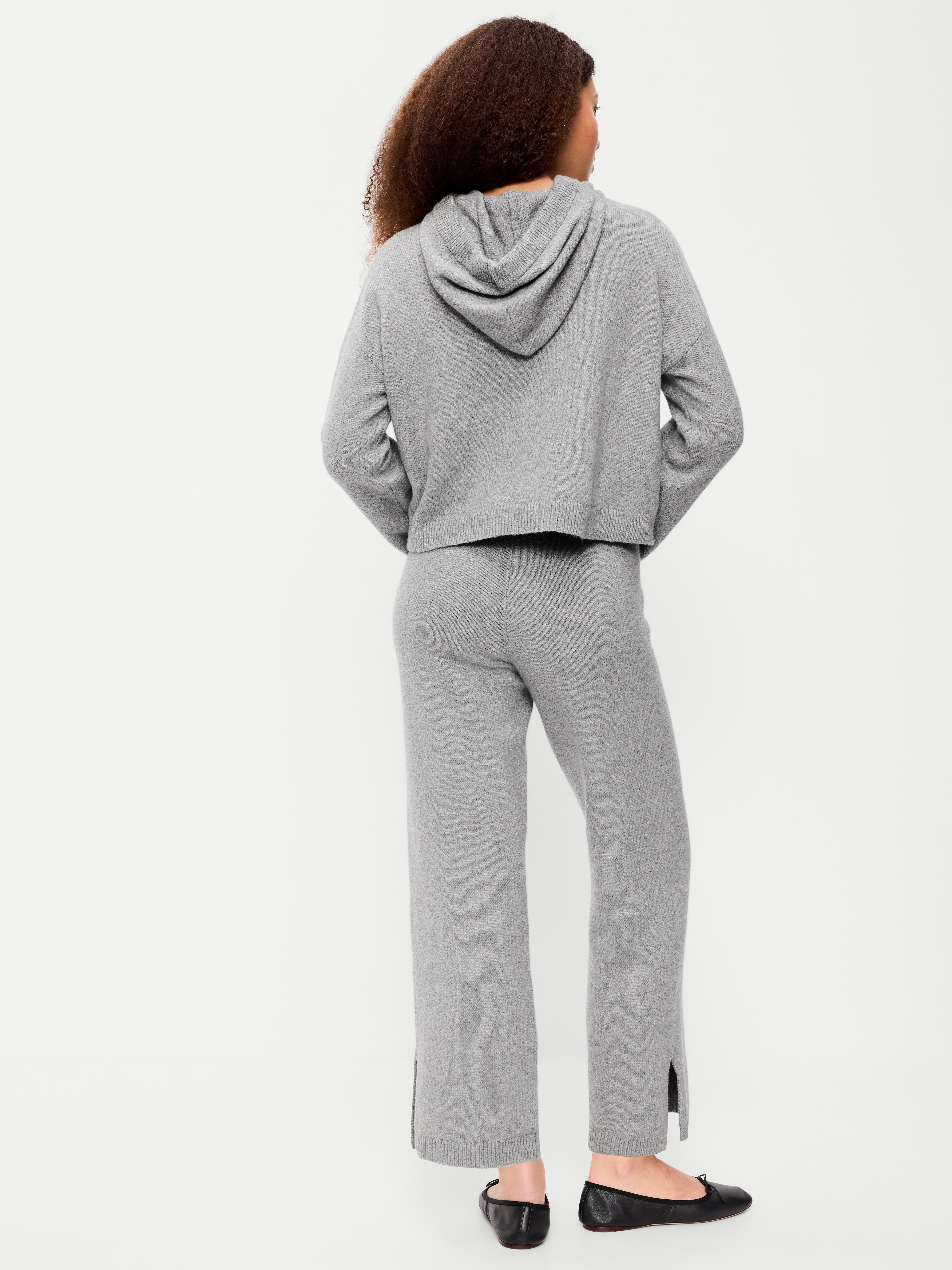 SoSoft Wide-Leg Sweatpants - Heather Gray - 2