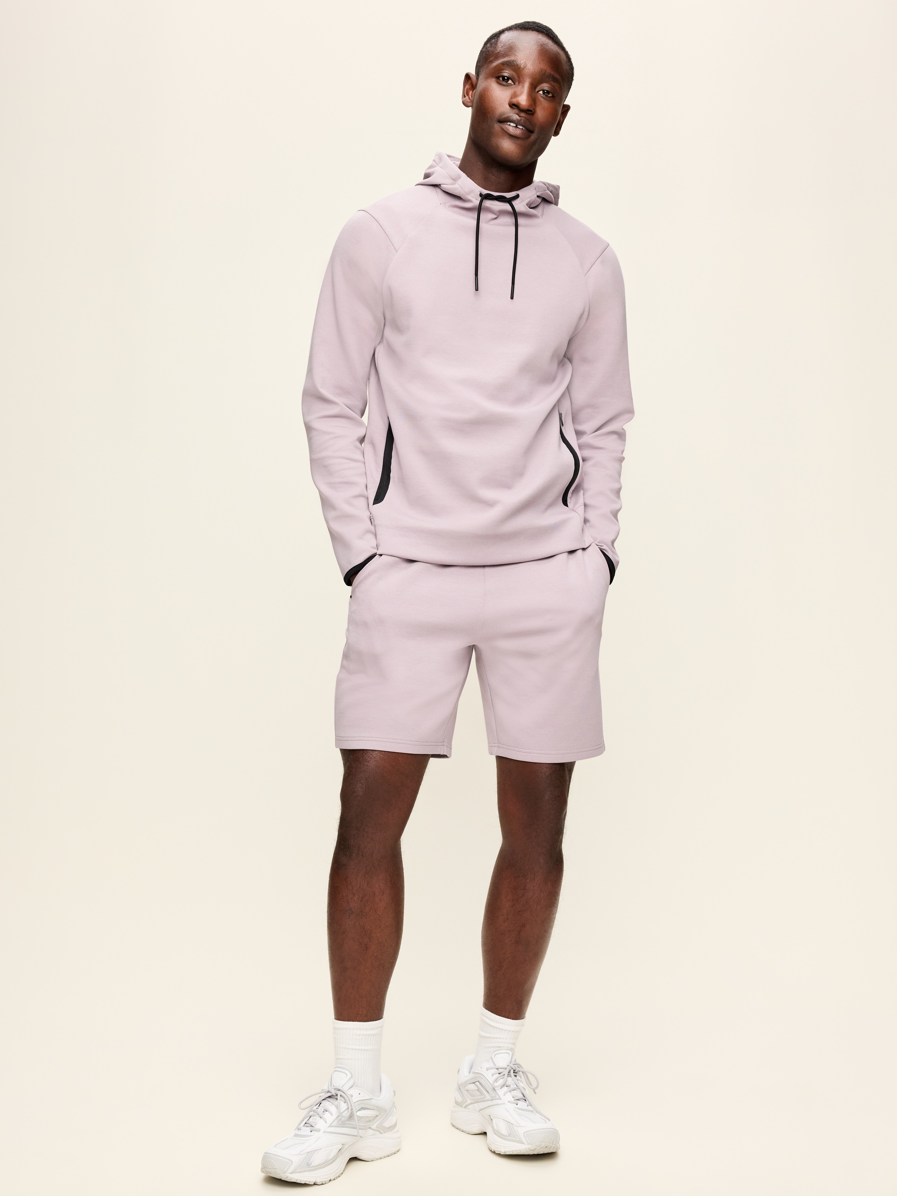 Dynamic Fleece 4.0 Shorts -- 8-inch inseam - Mockingbird - 2