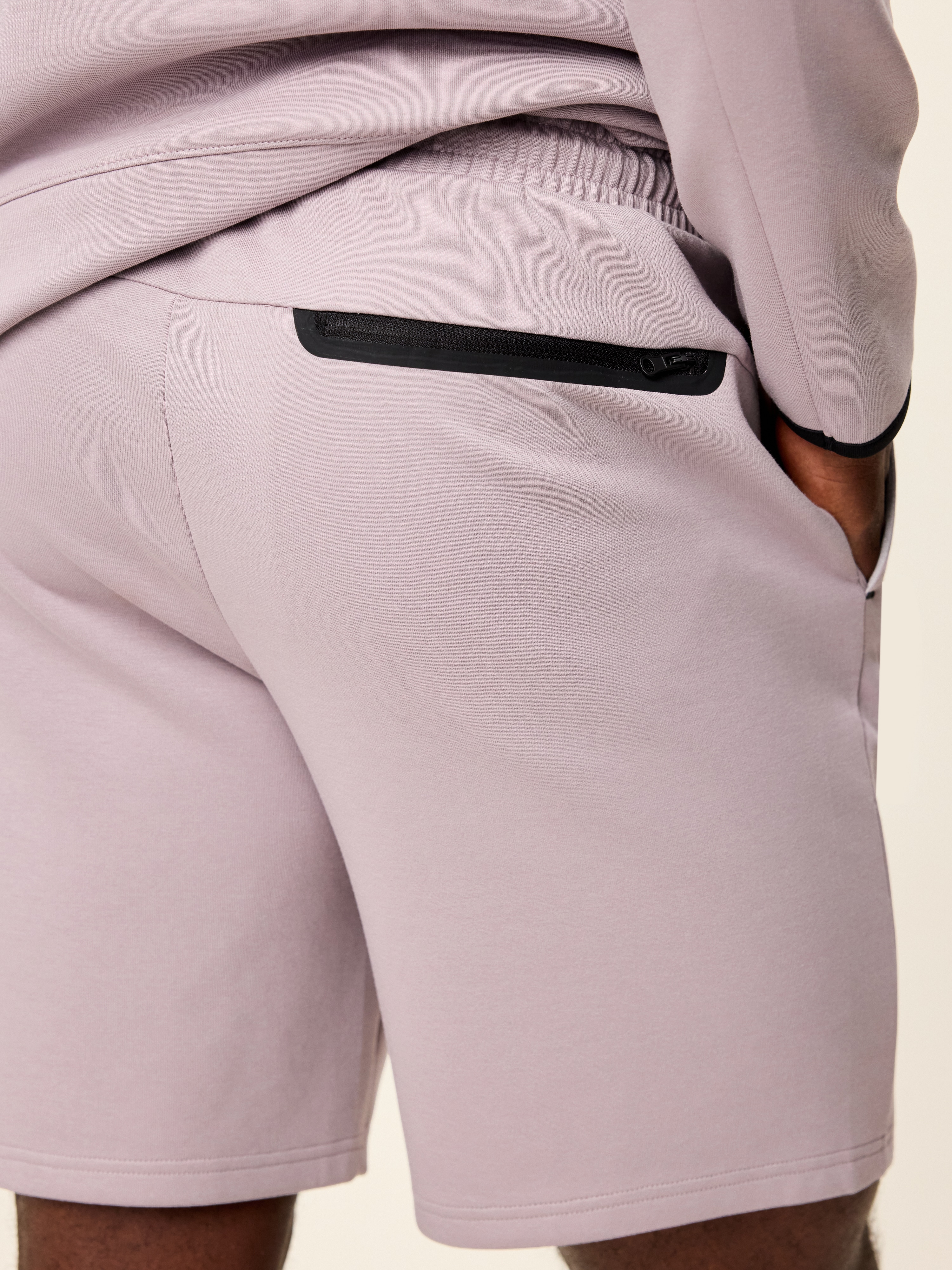 Dynamic Fleece 4.0 Shorts -- 8-inch inseam - Mockingbird - 5