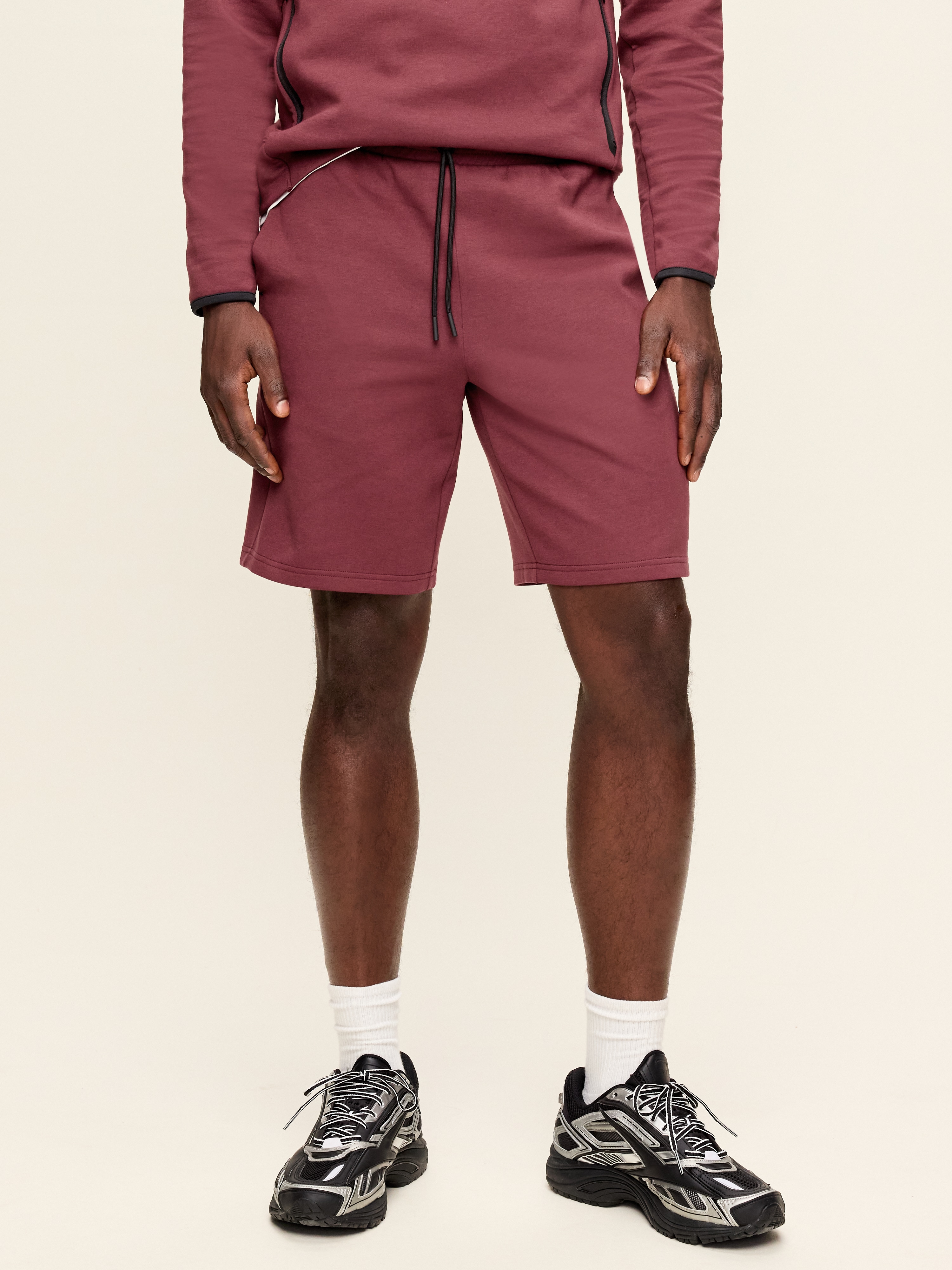 Dynamic Fleece 4.0 Shorts -- 8-inch inseam - Reddy Or Not - 1