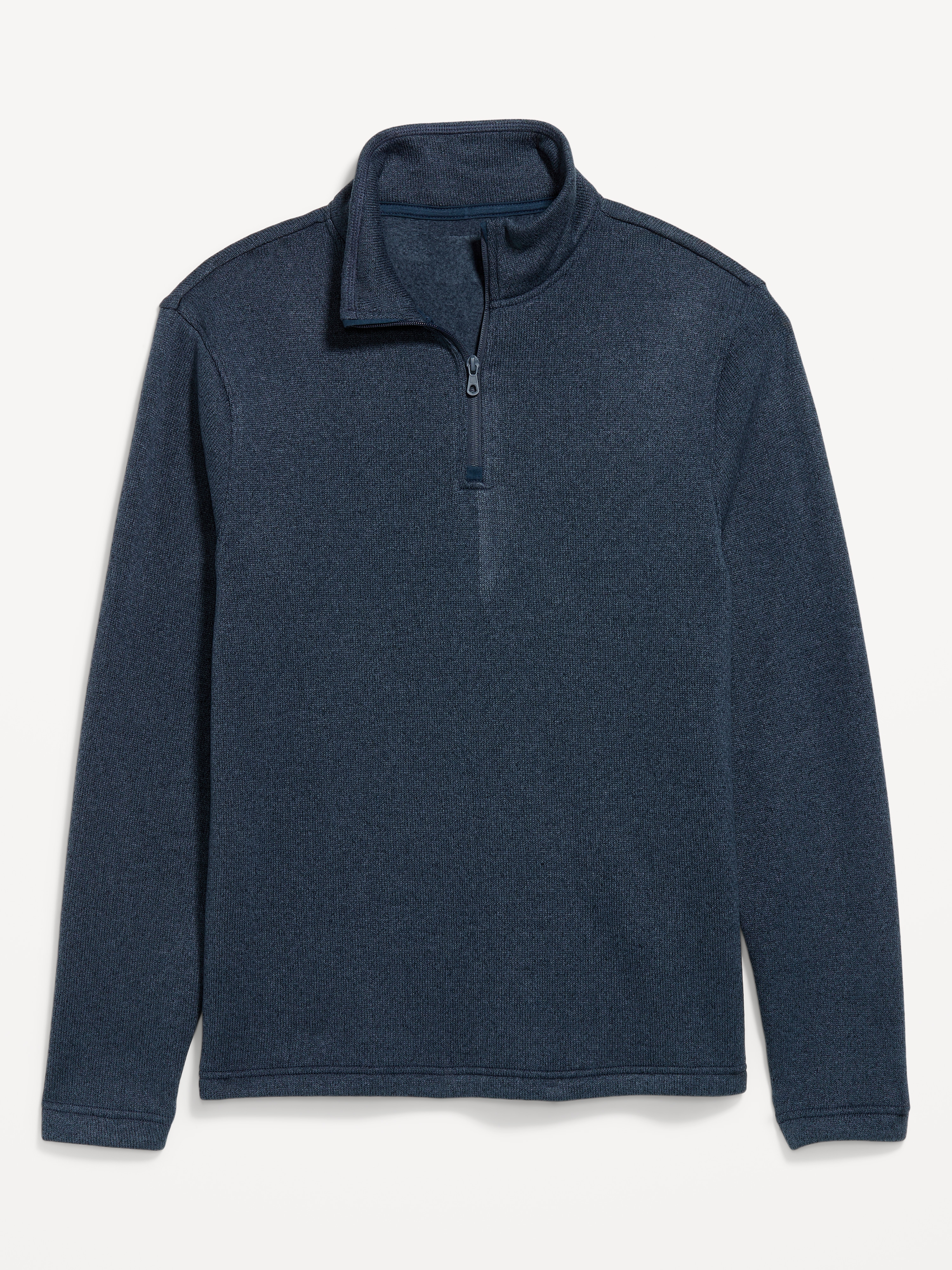 Sweater Fleece Quarter-Zip - Dusk Navy - 4