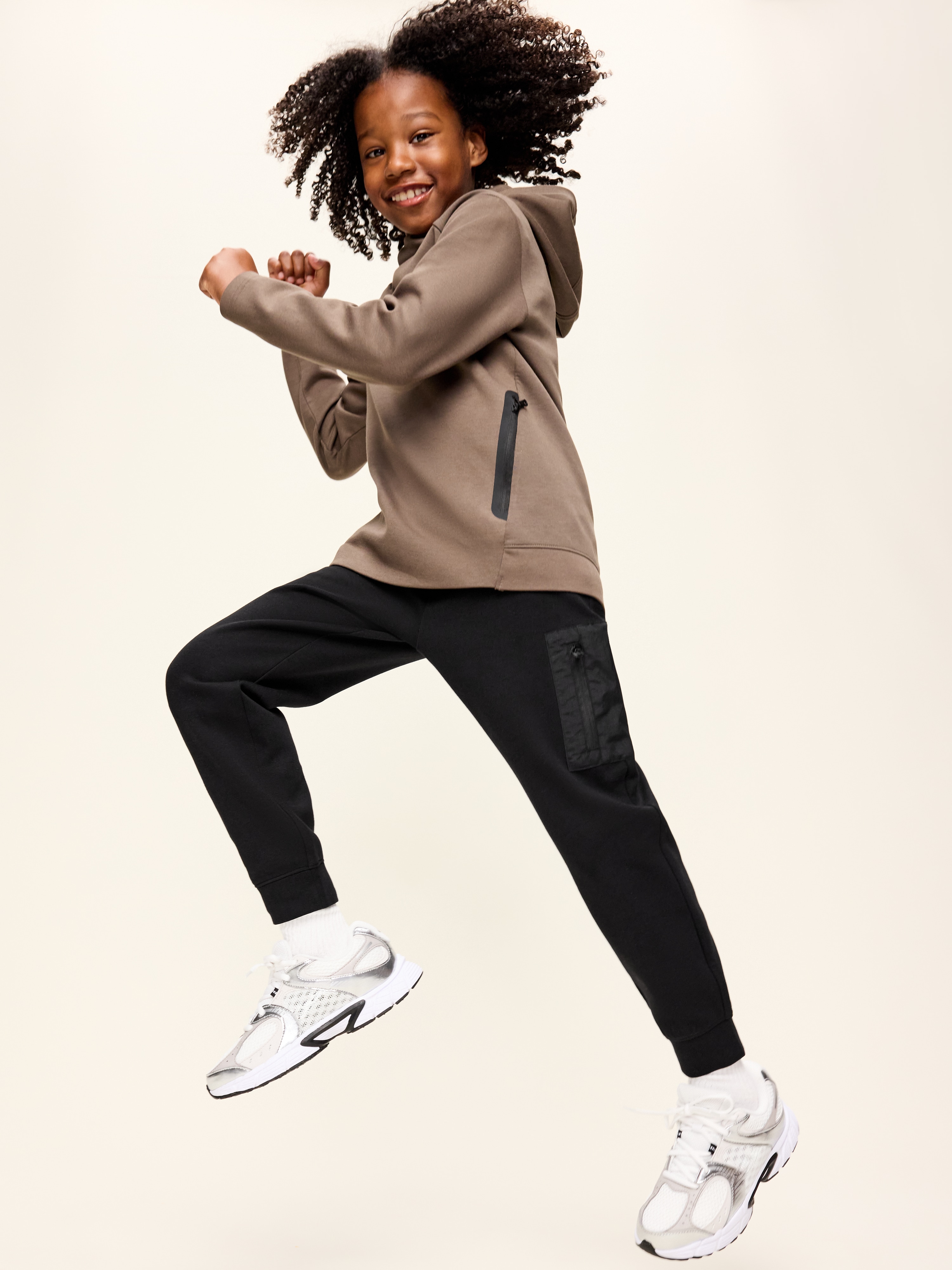 Dynamic Fleece Utility Jogger Sweatpants for Boys - Black Jack - 3