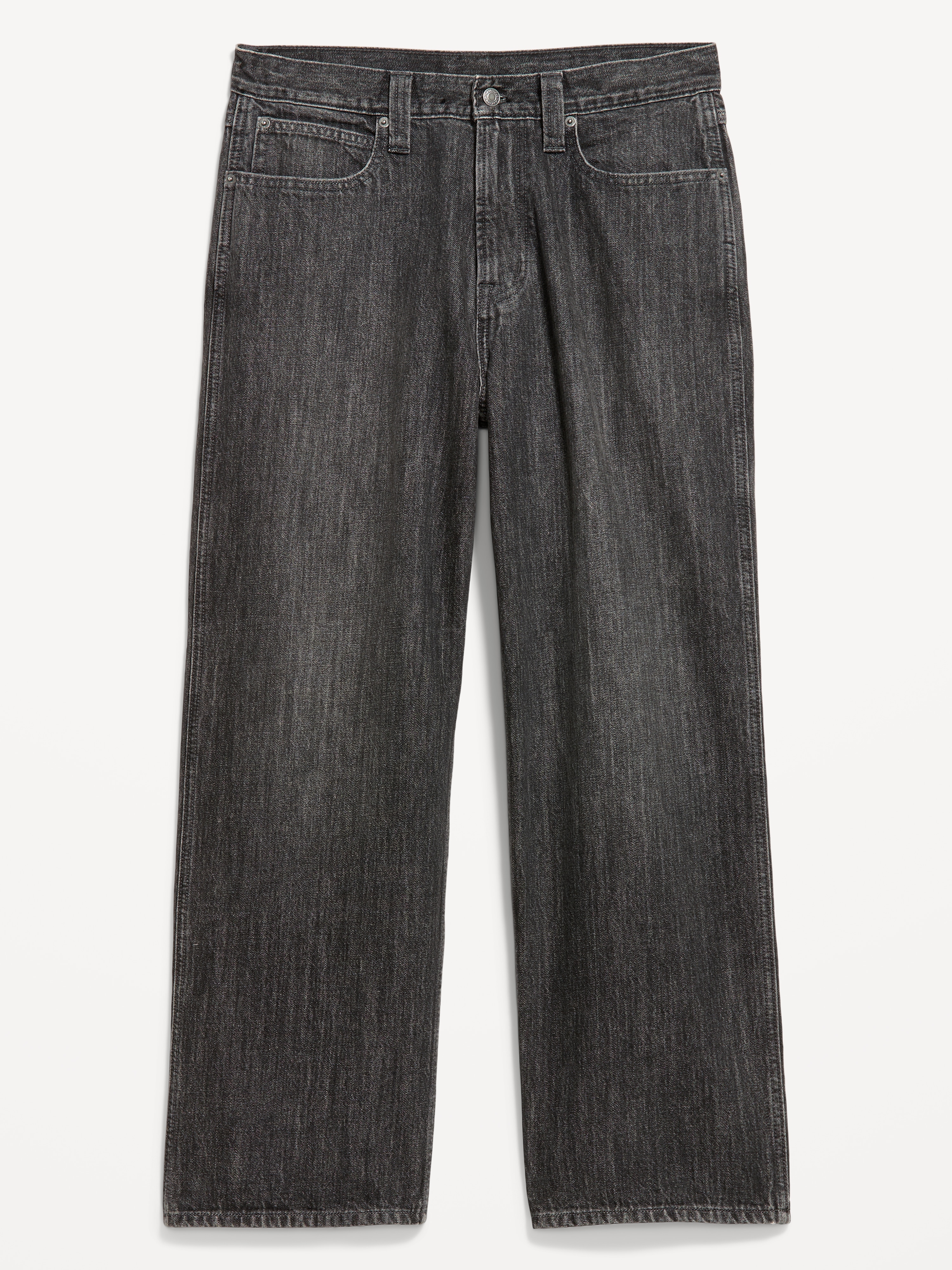 2000s Super Baggy Jeans - Black Wash - 4