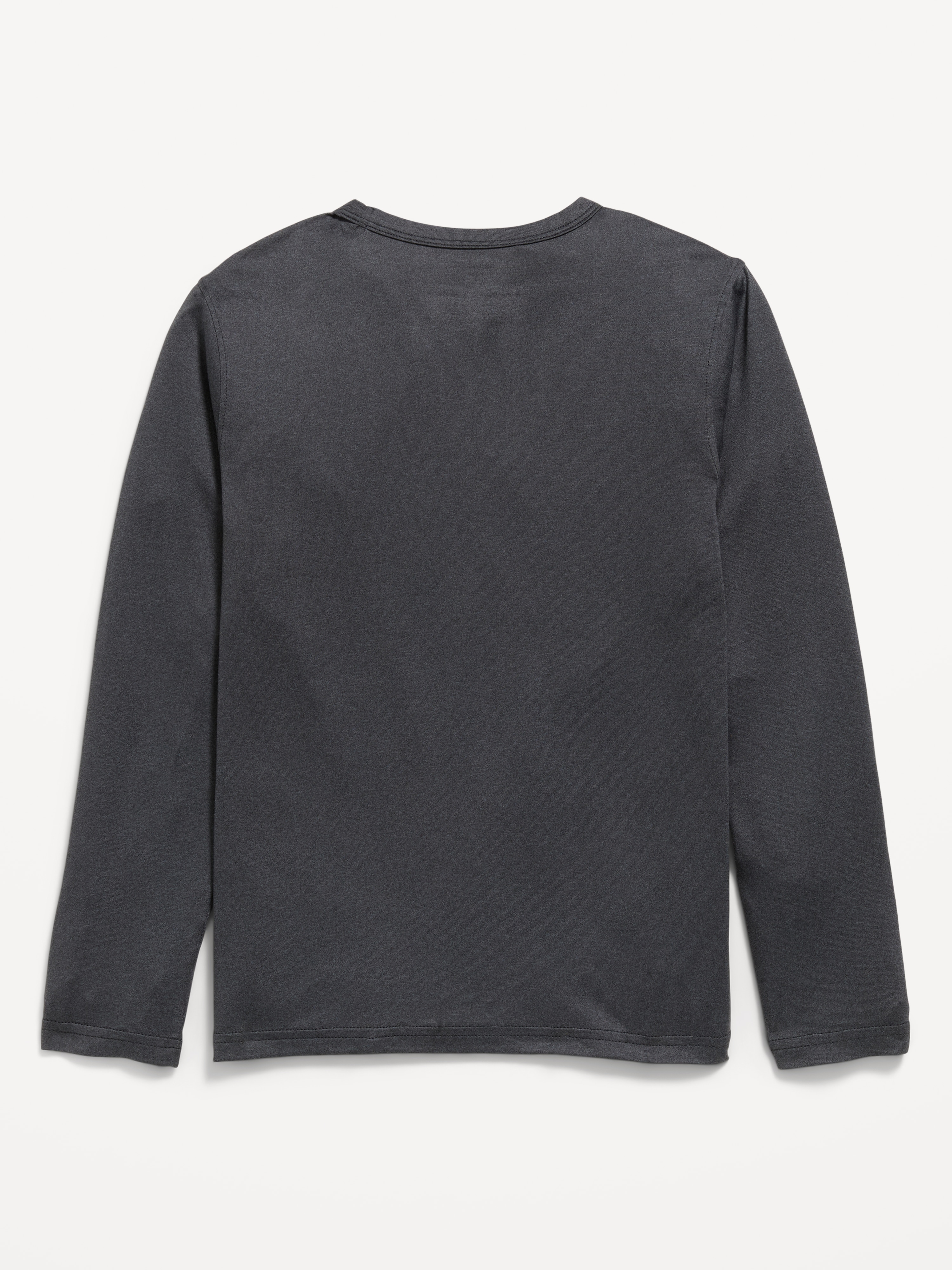CloudMotion Long-Sleeve Performance T-Shirt for Boys - Black Jack - 3