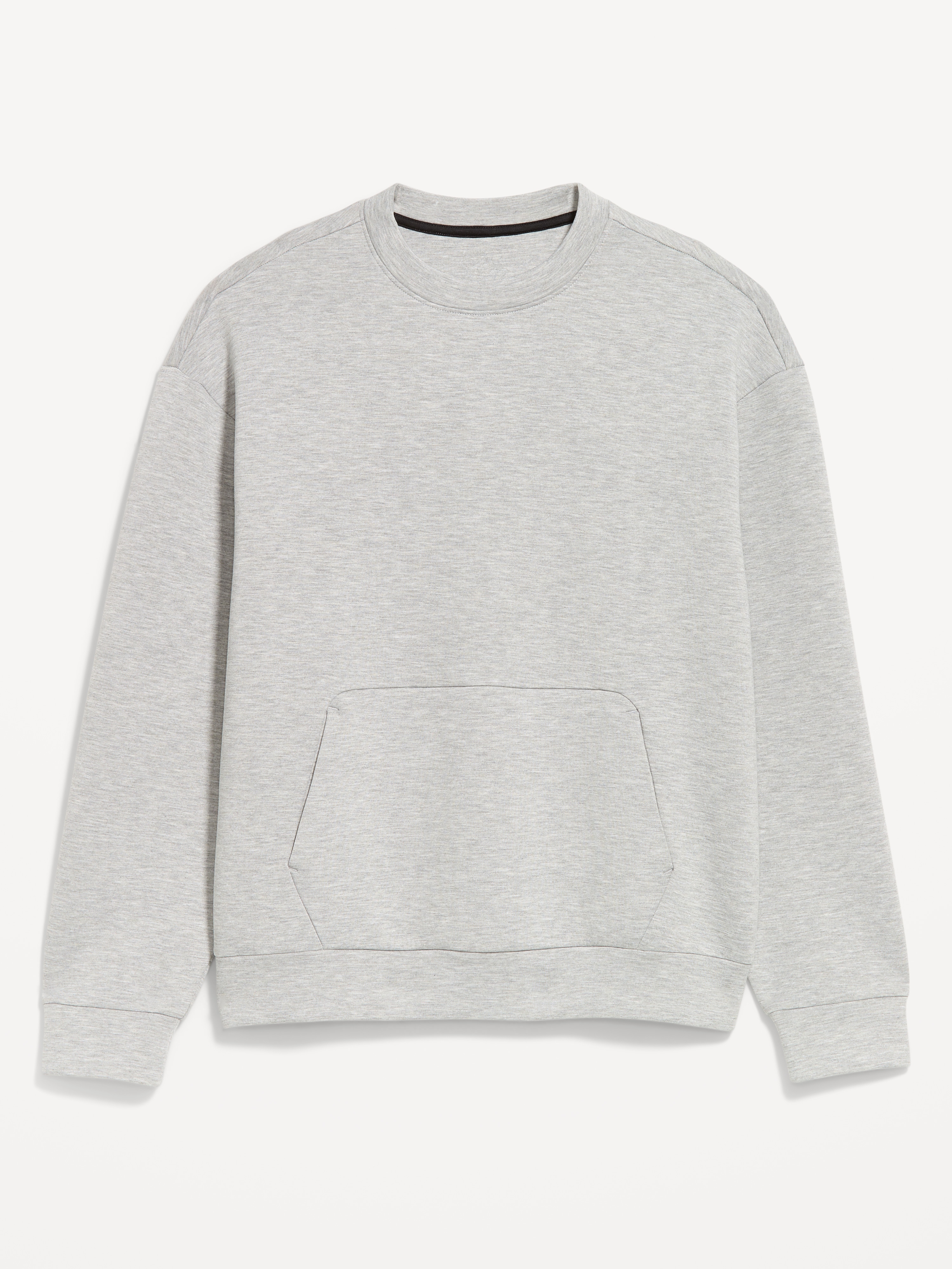 Oversized Bounce Fleece Sweatshirt - Heather Grey - 4