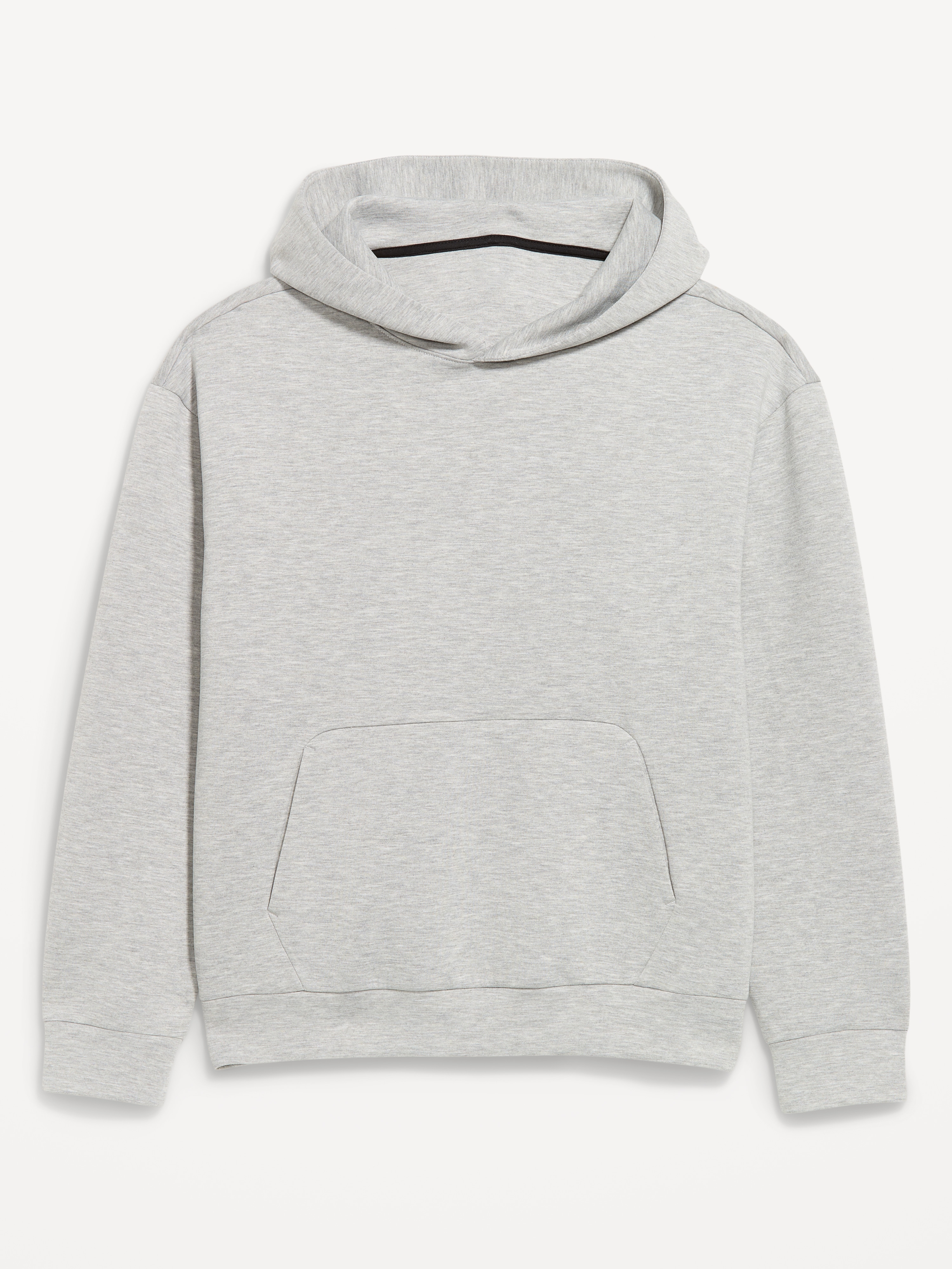 Bounce Fleece Oversized Pullover Hoodie - Heather Gray - 4