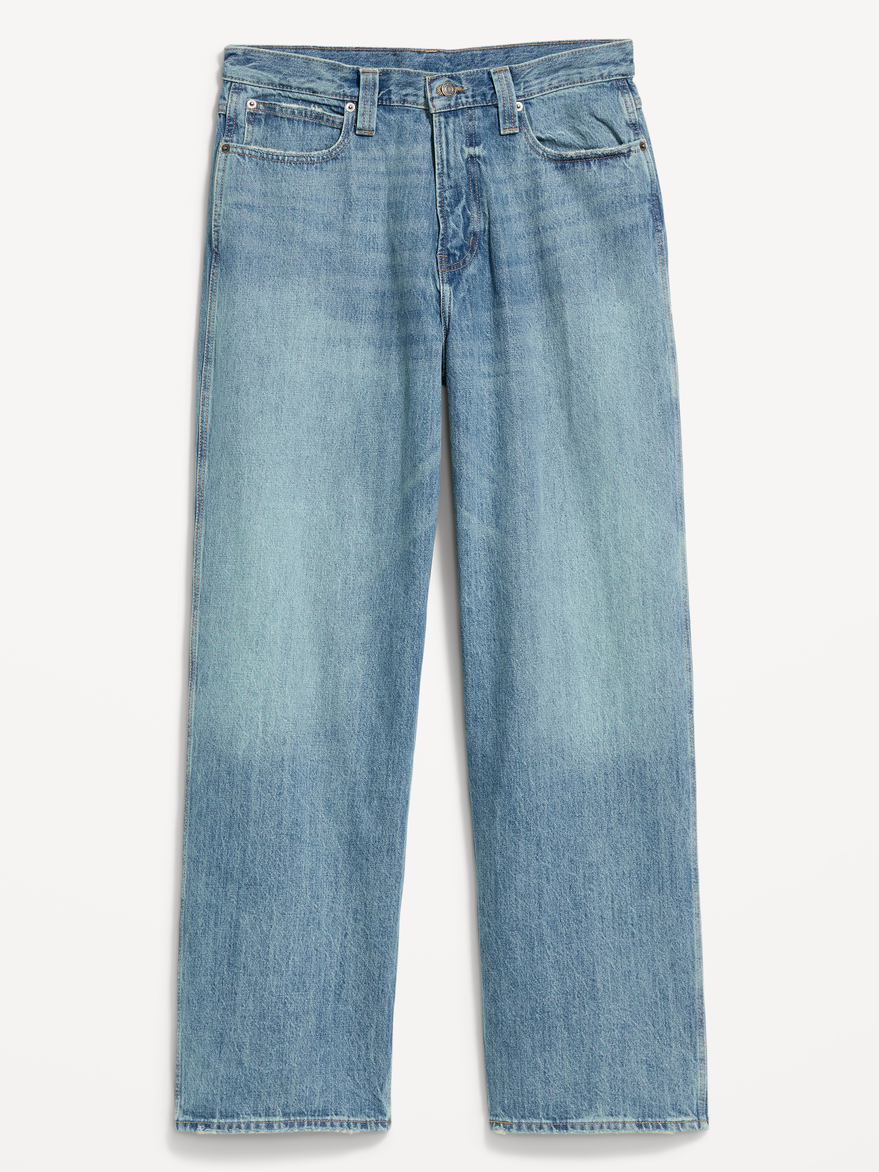 2000s Super Baggy Jeans - Light Wash - 4
