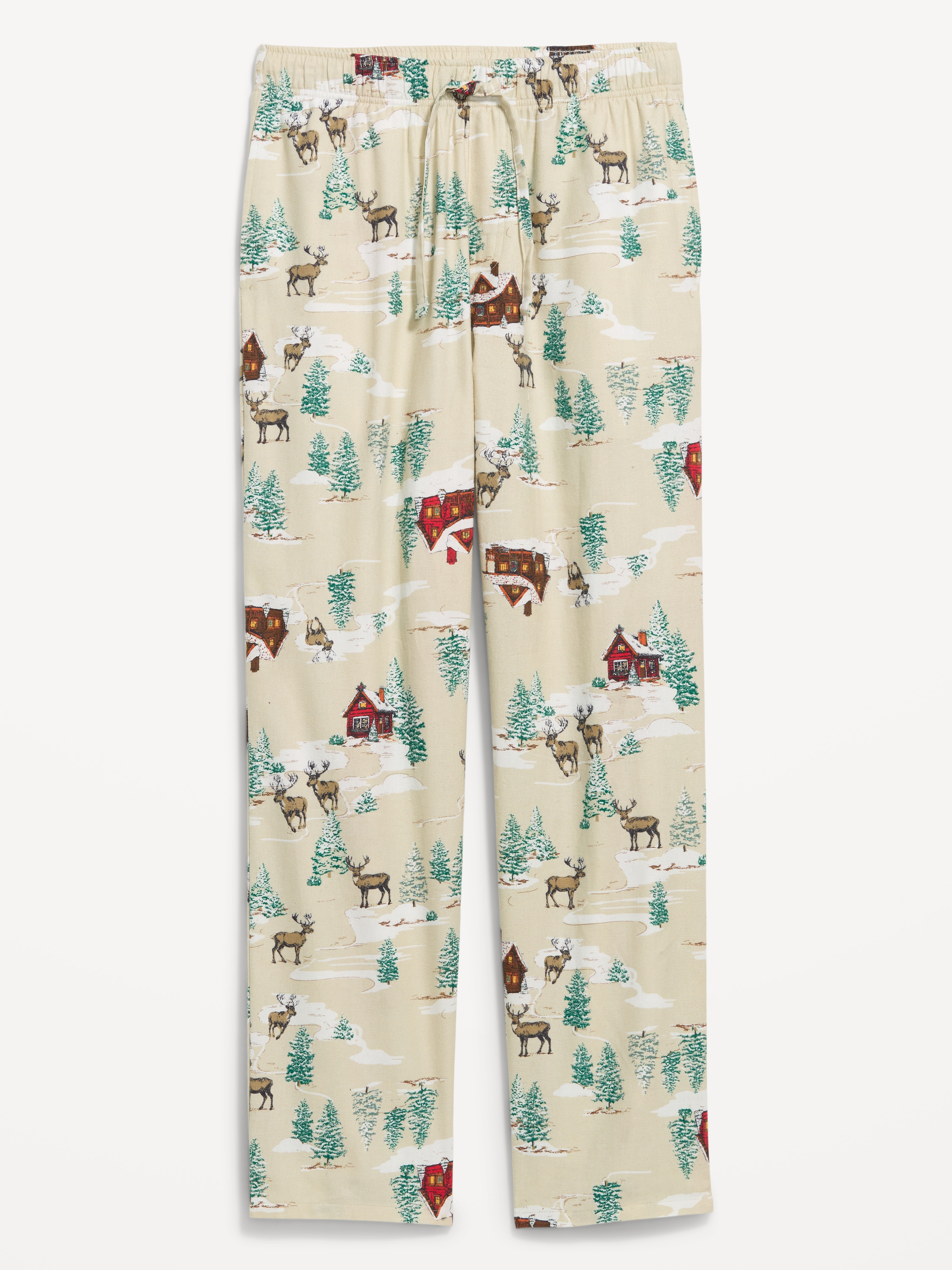 Flannel Pajama Pants - Winter Cabin (Match the Fam!) - 3