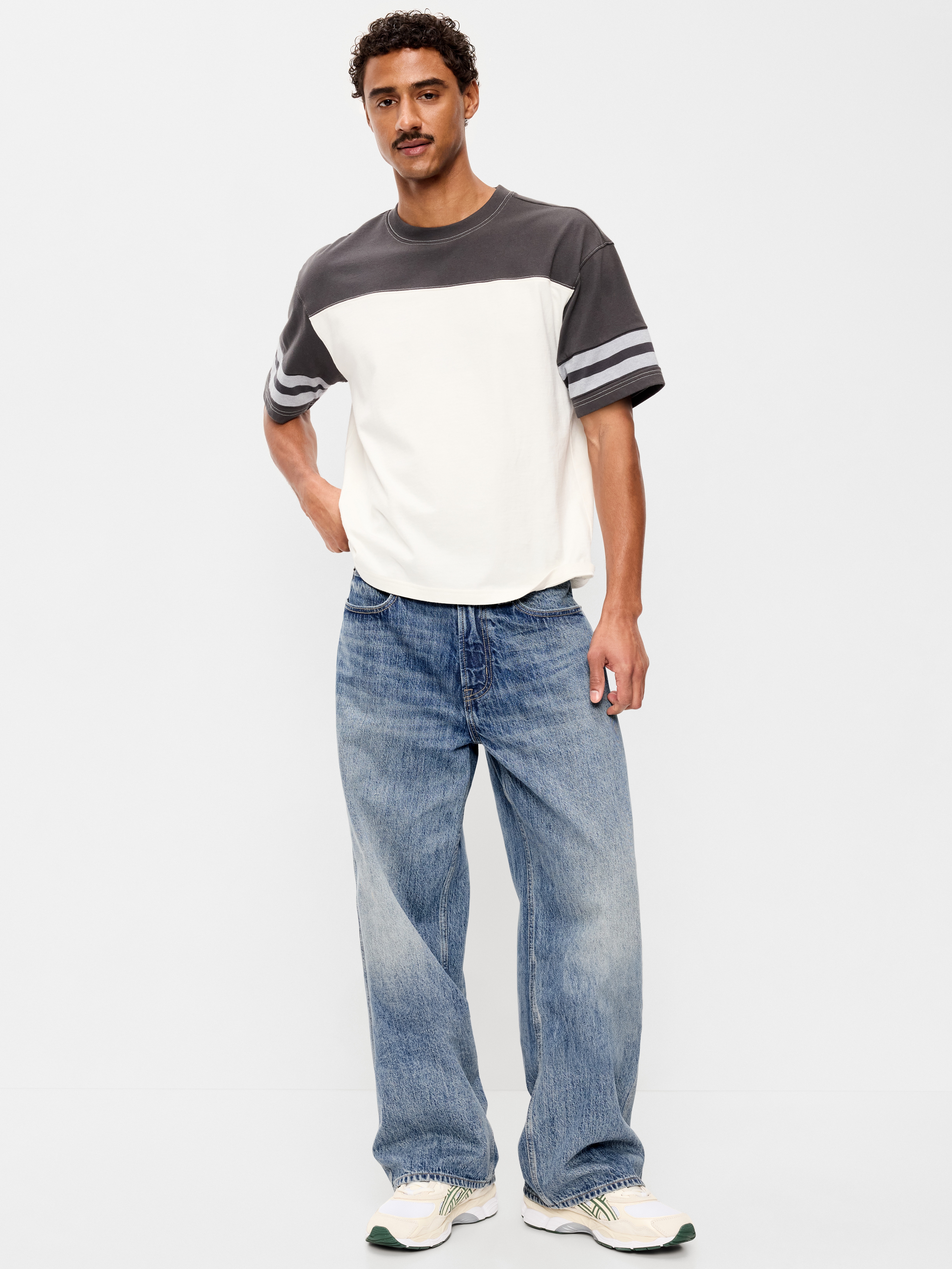 2000s Super Baggy Jeans - Light Wash - 1