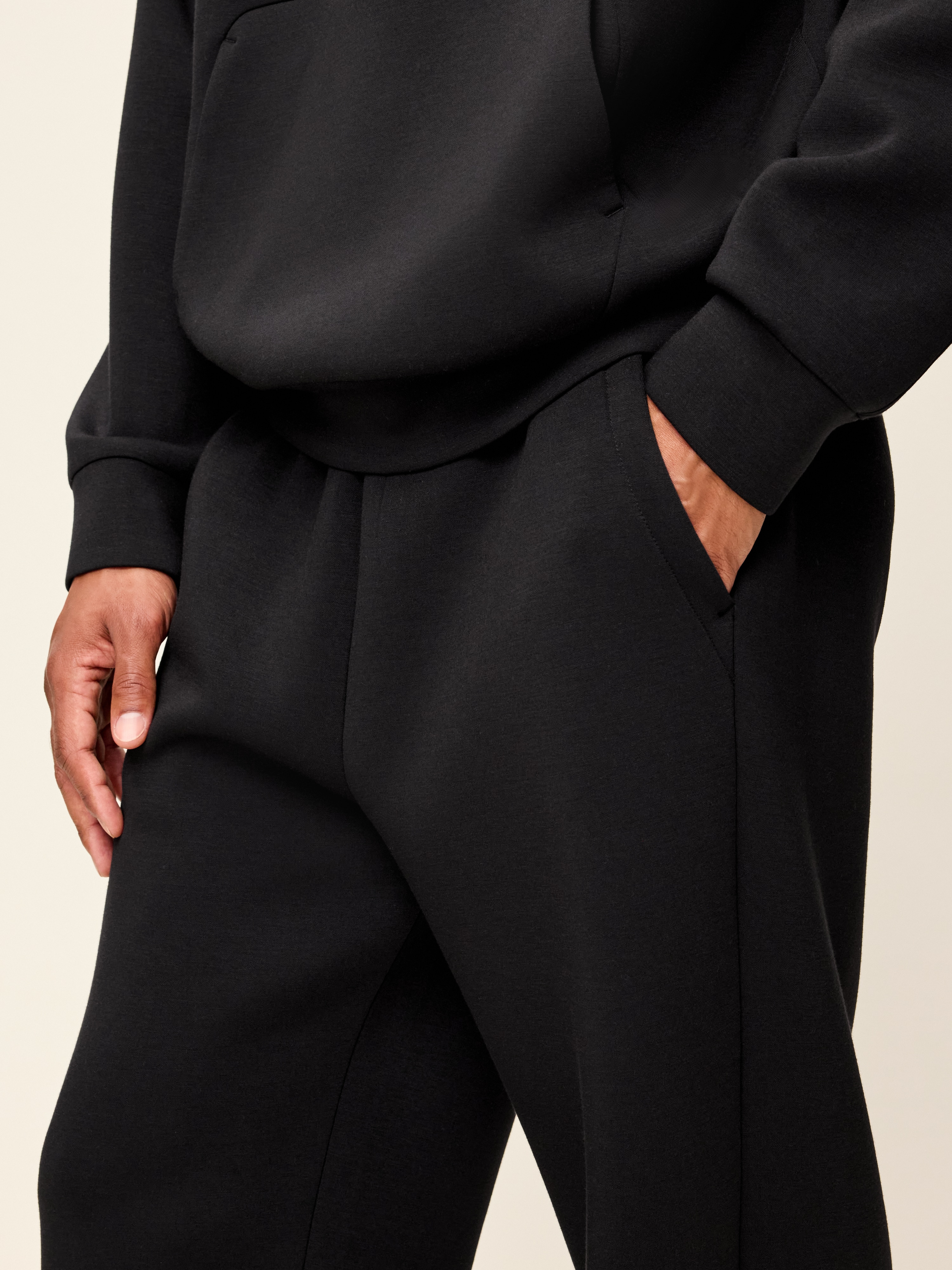 Bounce Fleece Baggy Sweatpants - Black Jack - 4
