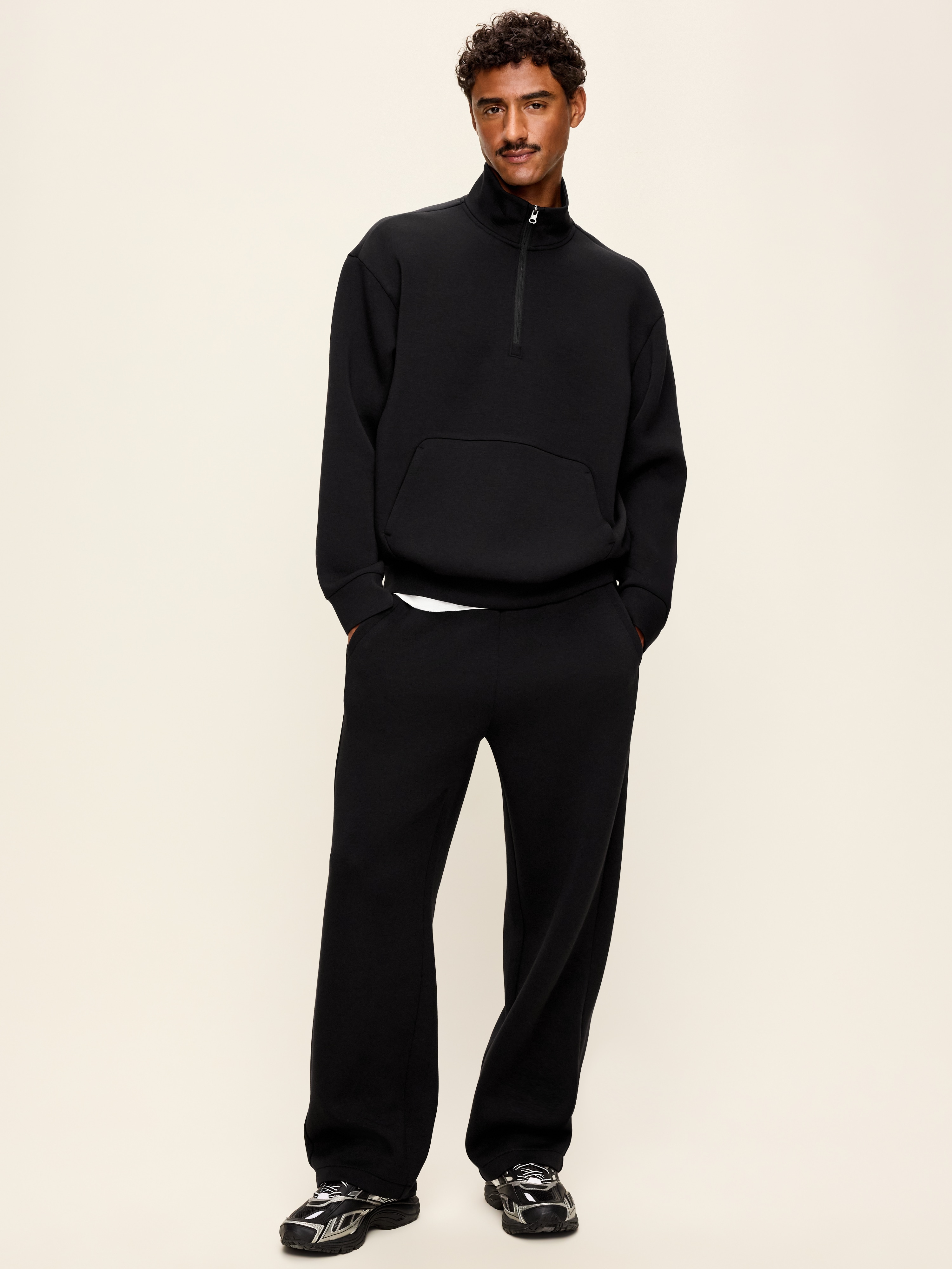 Bounce Fleece Baggy Sweatpants - Black Jack - 2