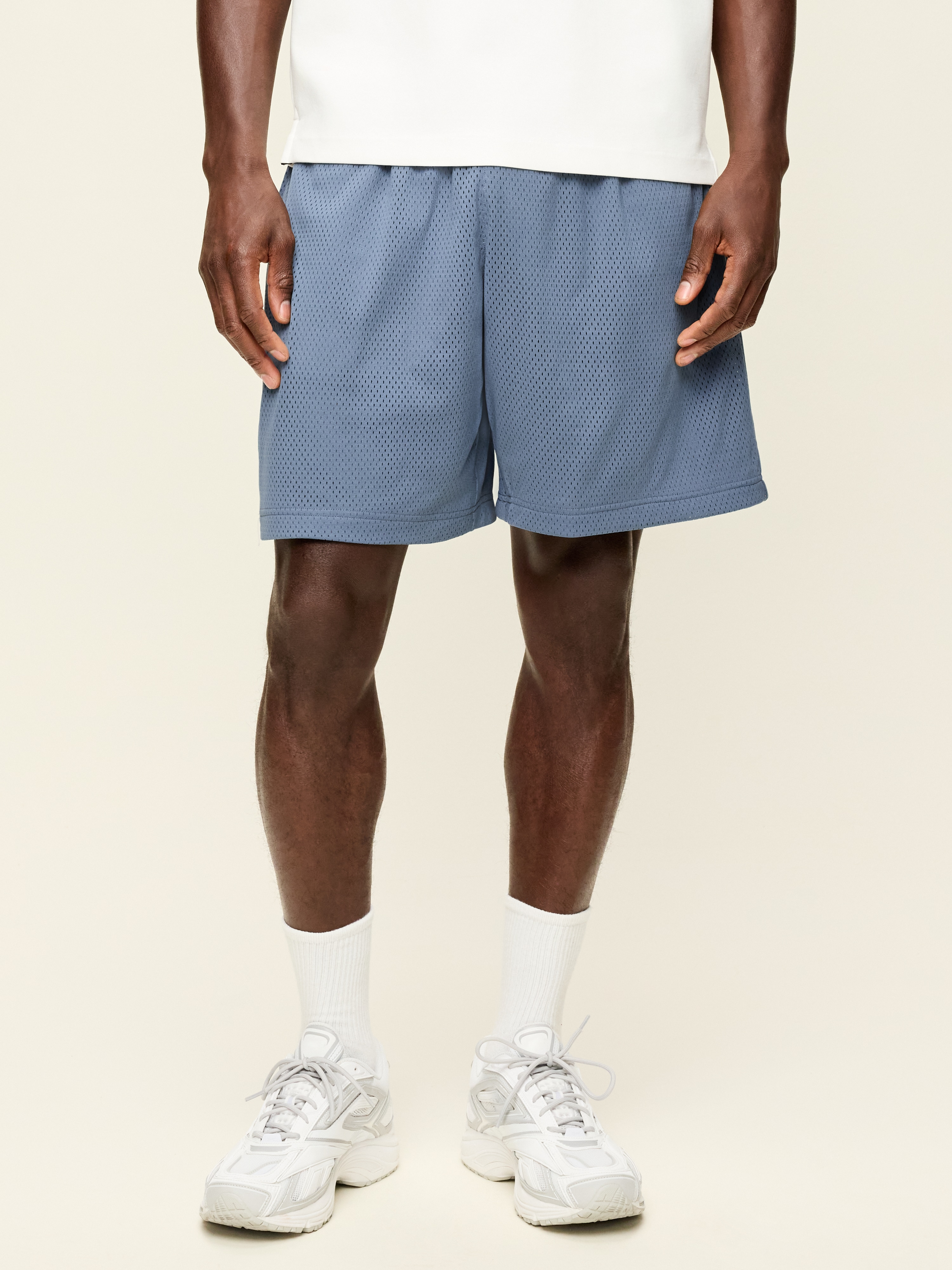 Baggy Mesh Shorts -- 9-inch inseam - Wintry Waters - 1