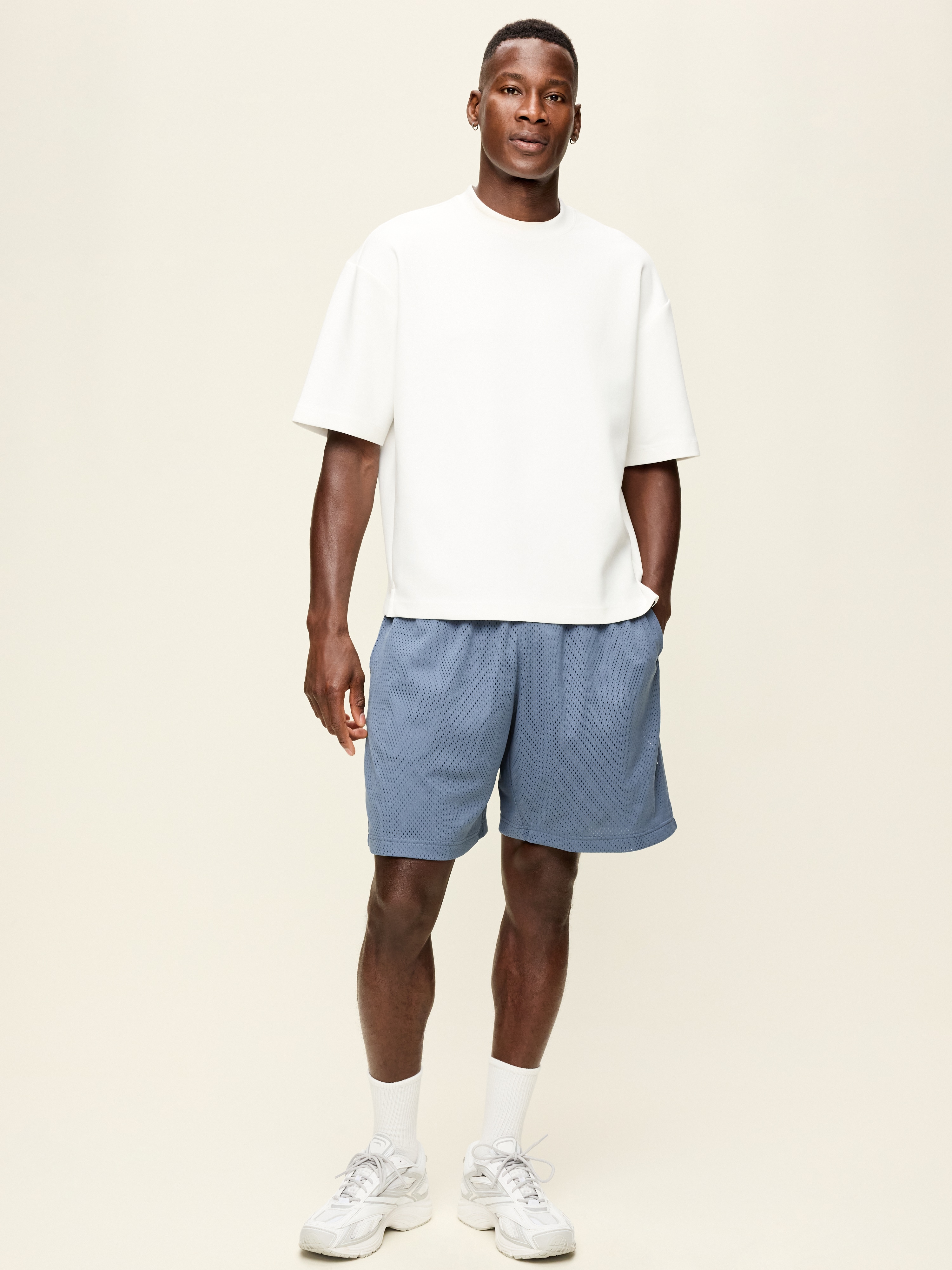 Baggy Mesh Shorts -- 9-inch inseam - Wintry Waters - 2