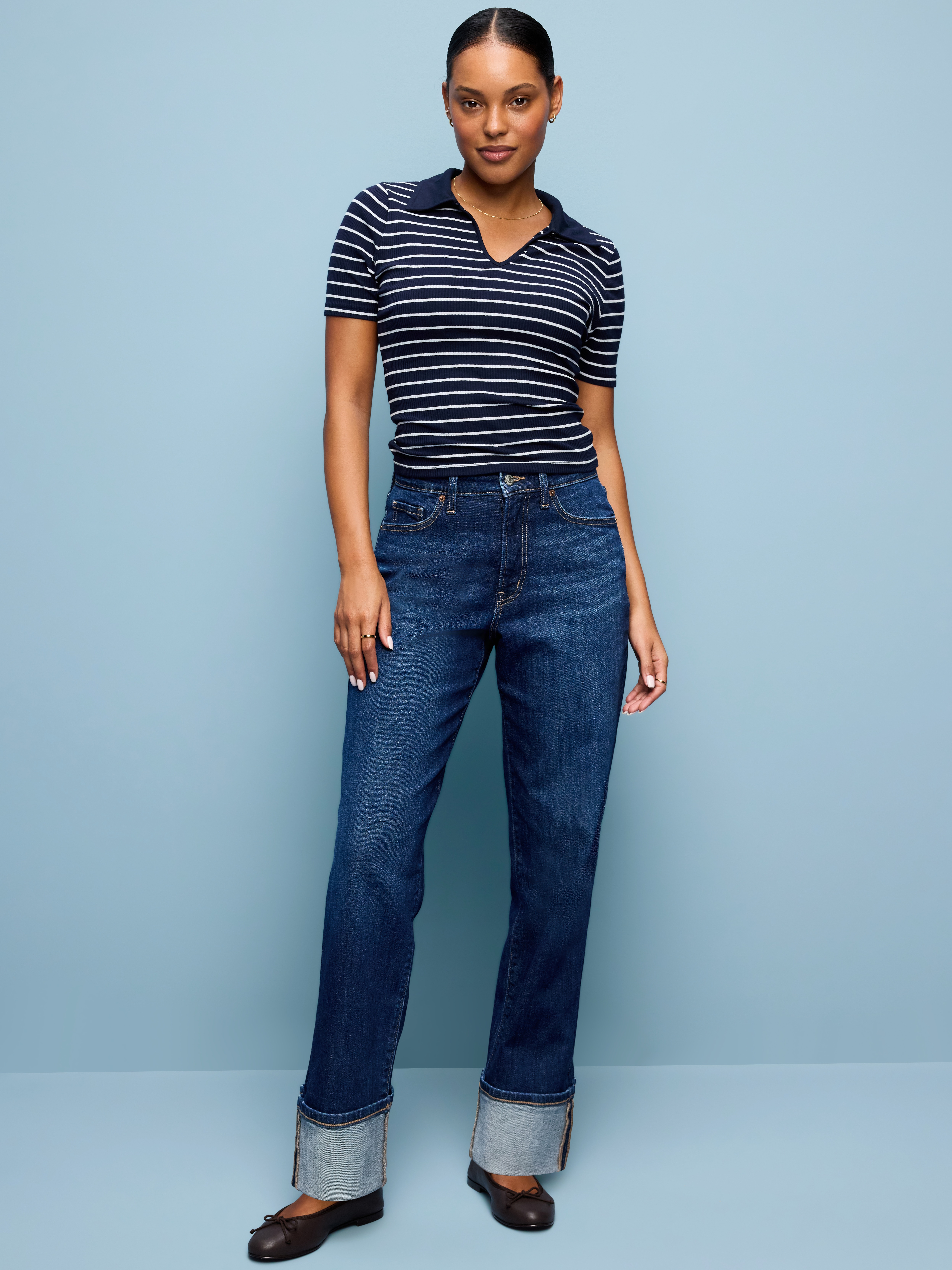 Curvy High-Waisted OG Loose Jeans - Johnnie Mae - 1