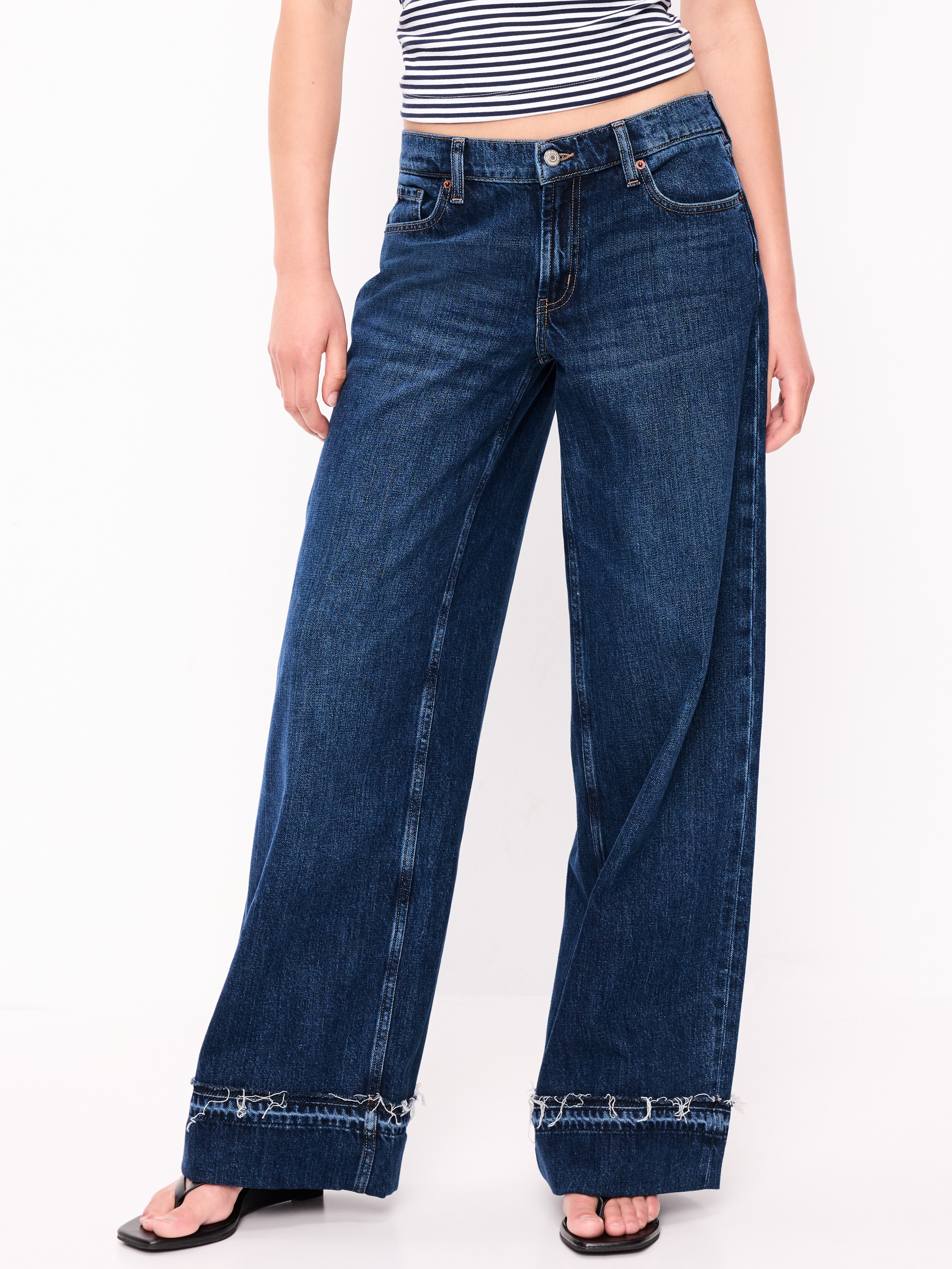 Low-Rise Baggy Wide-Leg Jeans - Connie - 2