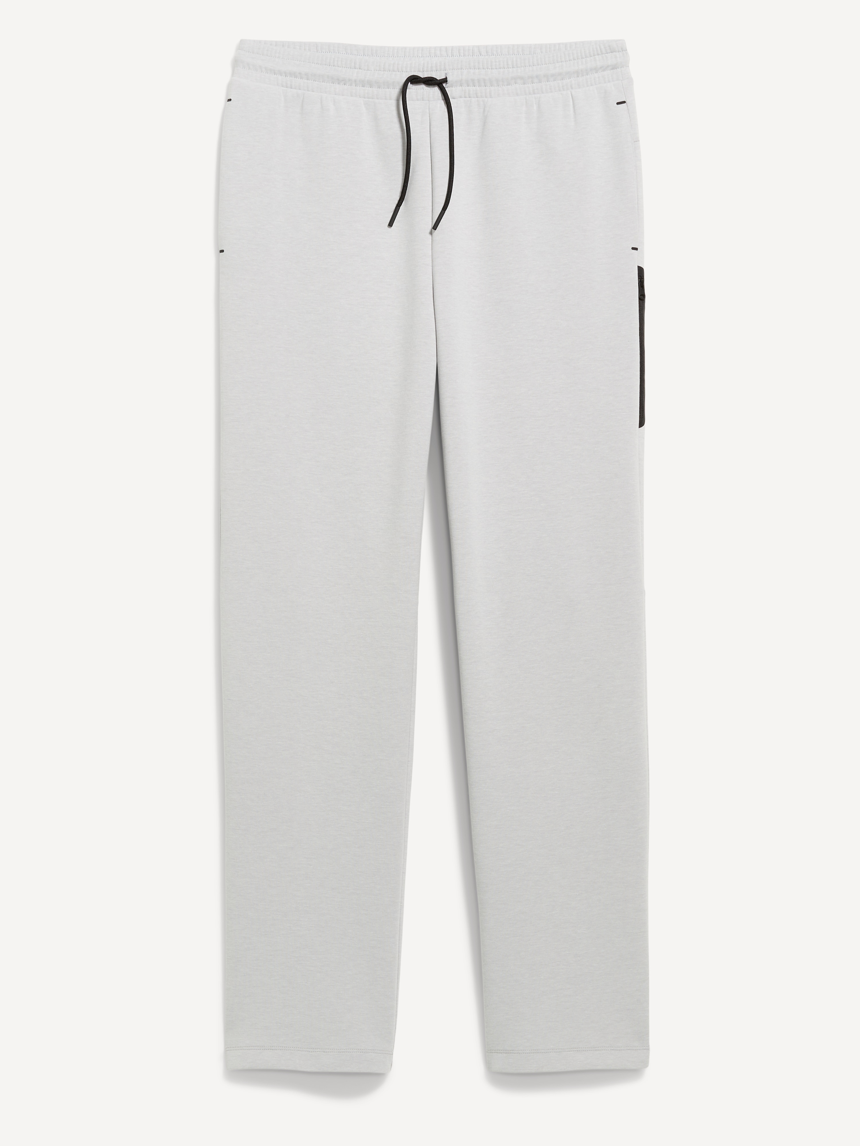 Dynamic Fleece Straight-Leg Pants - Light Gray - 5