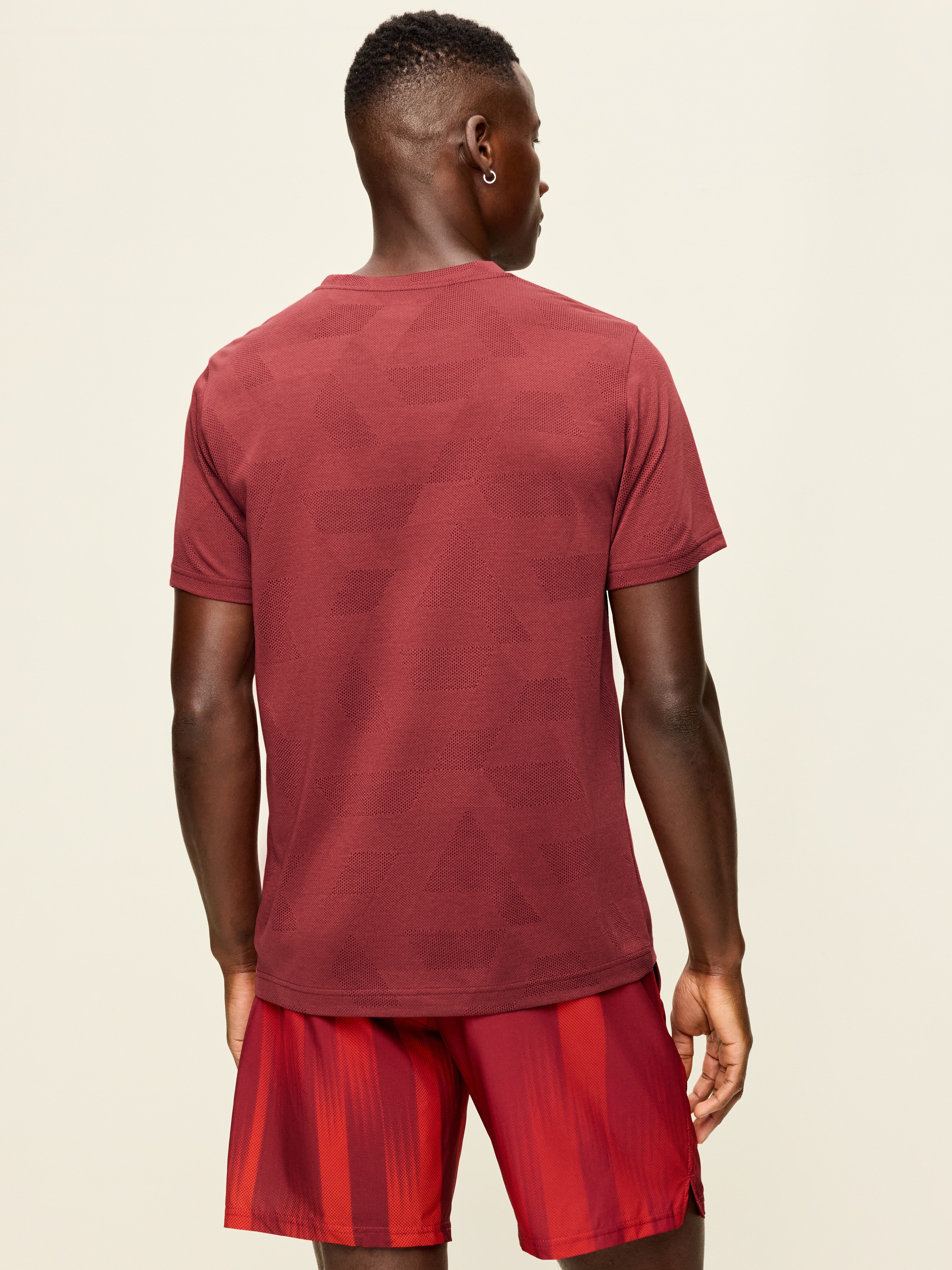 CloudMotion  T-Shirt - Red Velvet - 2