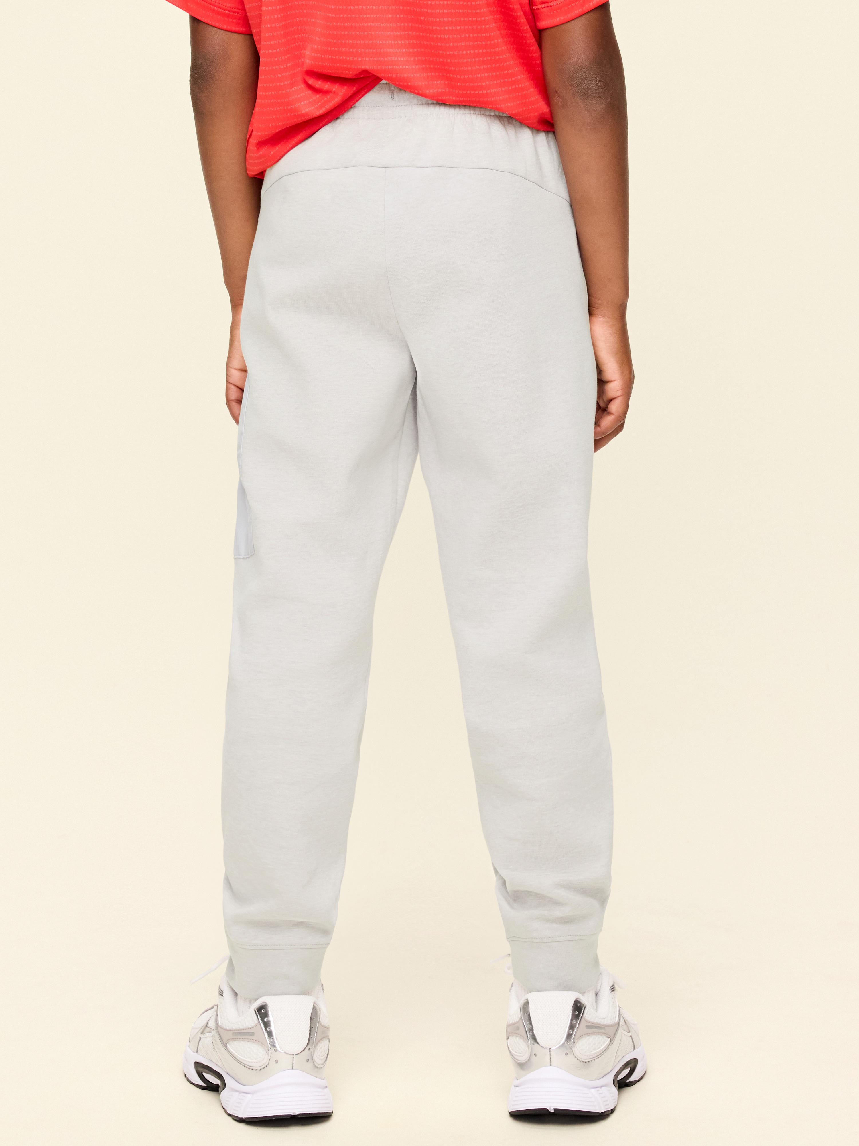 Dynamic Fleece Utility Jogger Sweatpants for Boys - Light Heather Gray - 2