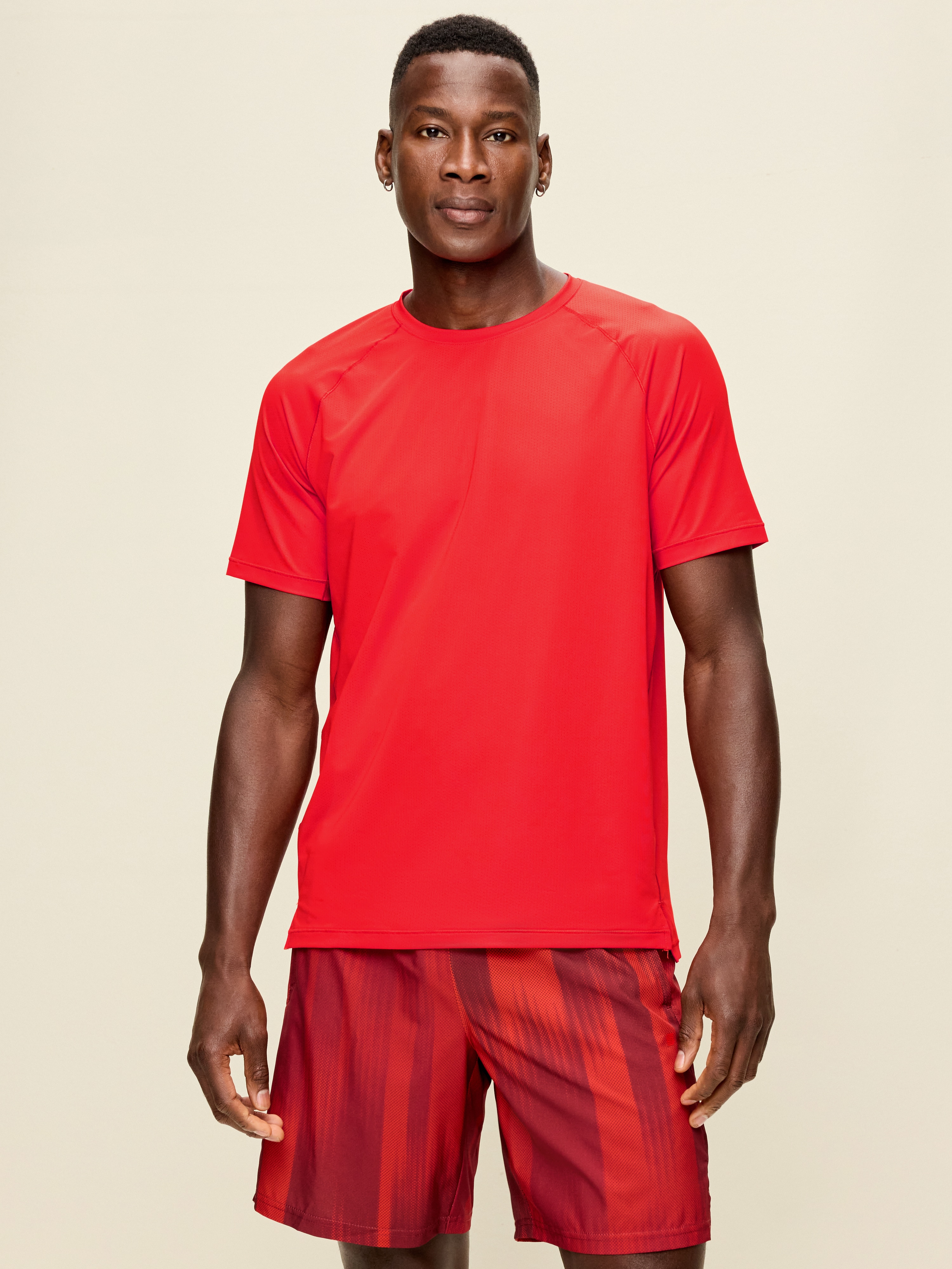 Slim Fit Performance Vent T-Shirt - Mystic Fire - 1