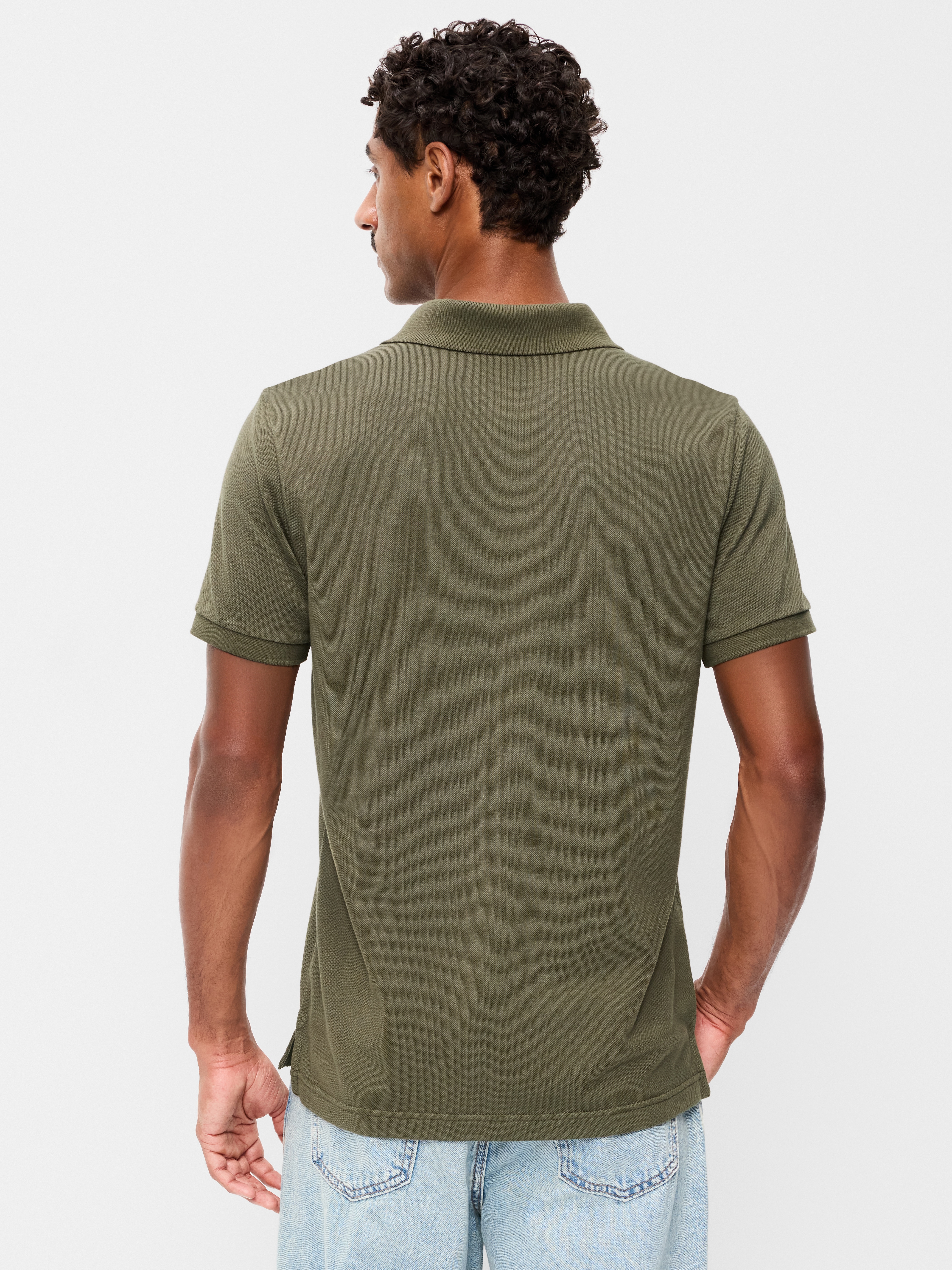 Pique Polo for Men - Heritage Green - 2
