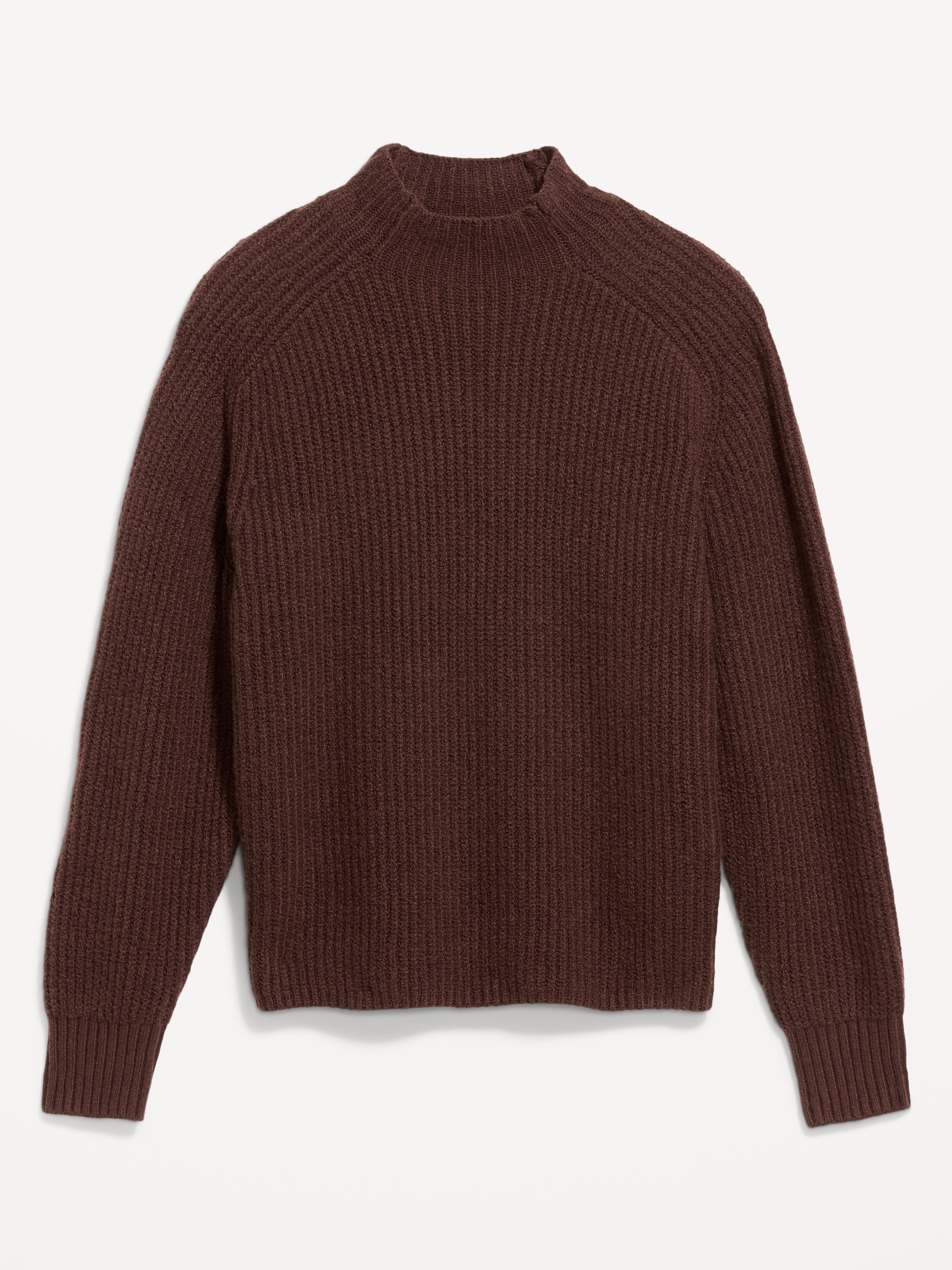 SoSoft Mock-Neck Shaker Sweater - Earthen - 4