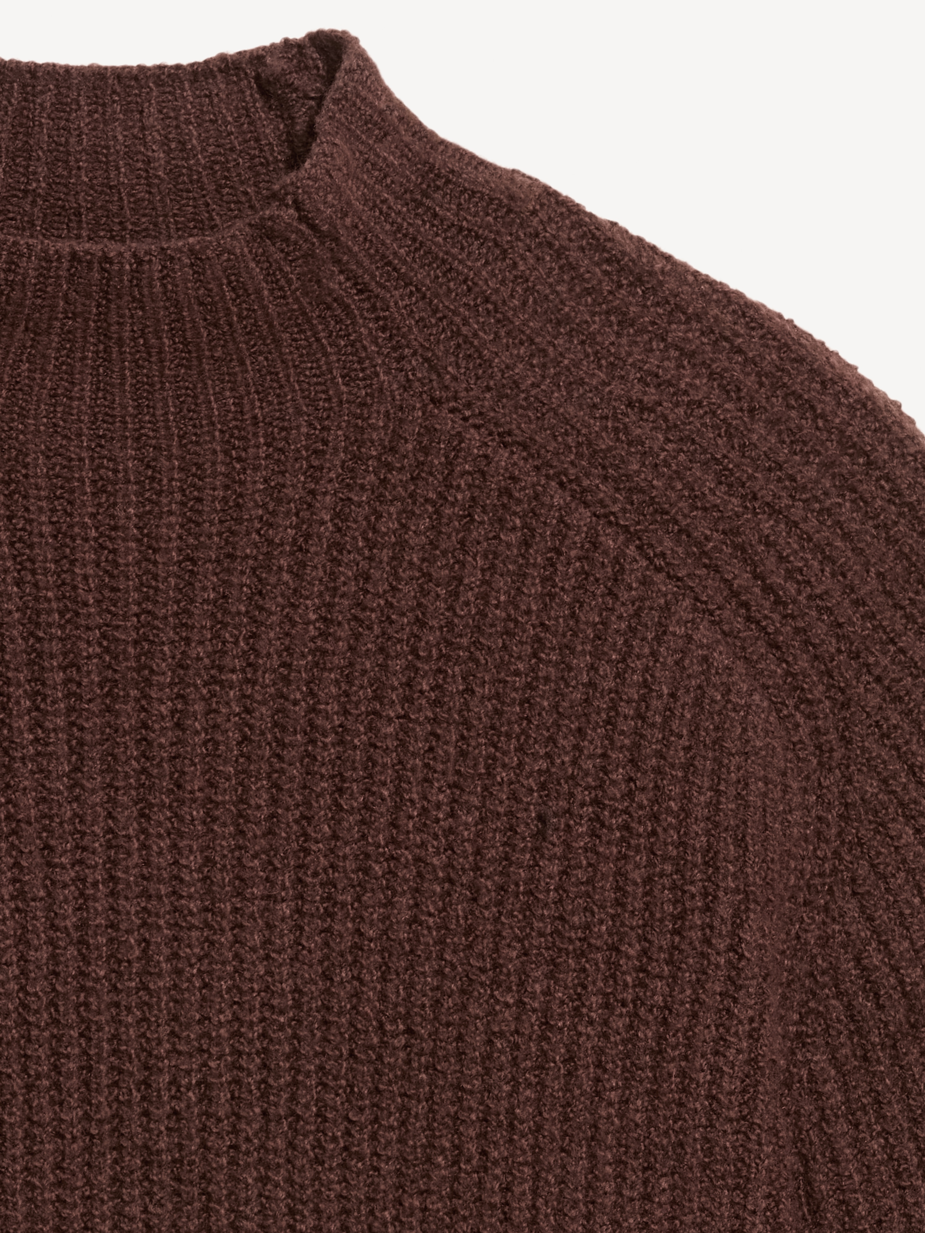 SoSoft Mock-Neck Shaker Sweater - Earthen - 5